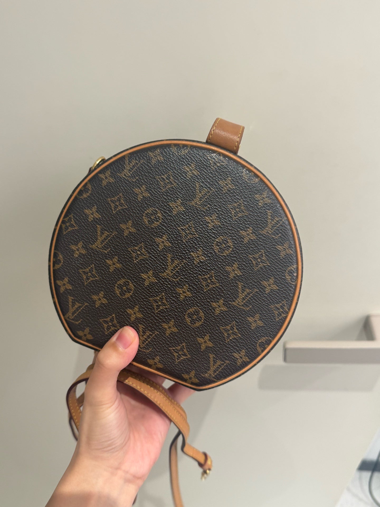 Louis Vuitton - Petite Boite Chapeau - Synthetic - Brown - (Small)