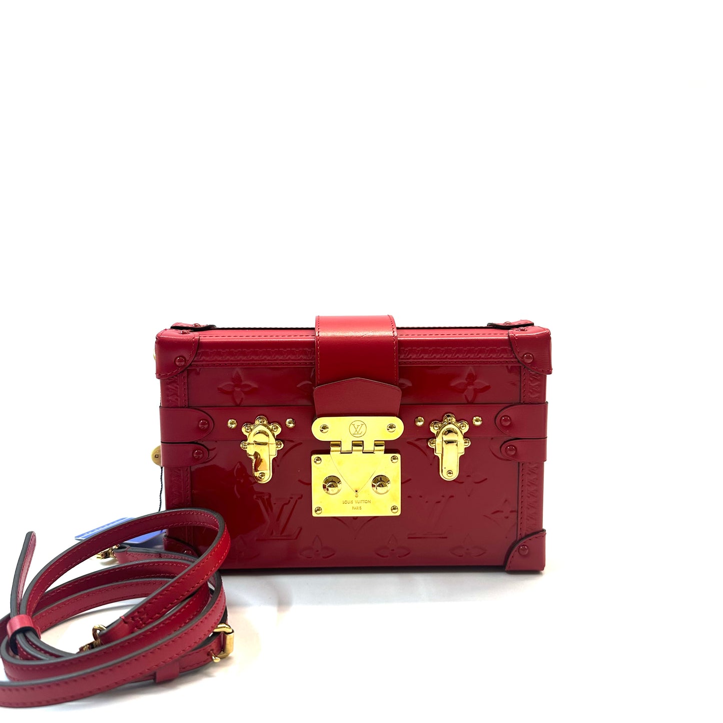 Louis Vuitton - Petite Malle - Patent leather - Red
