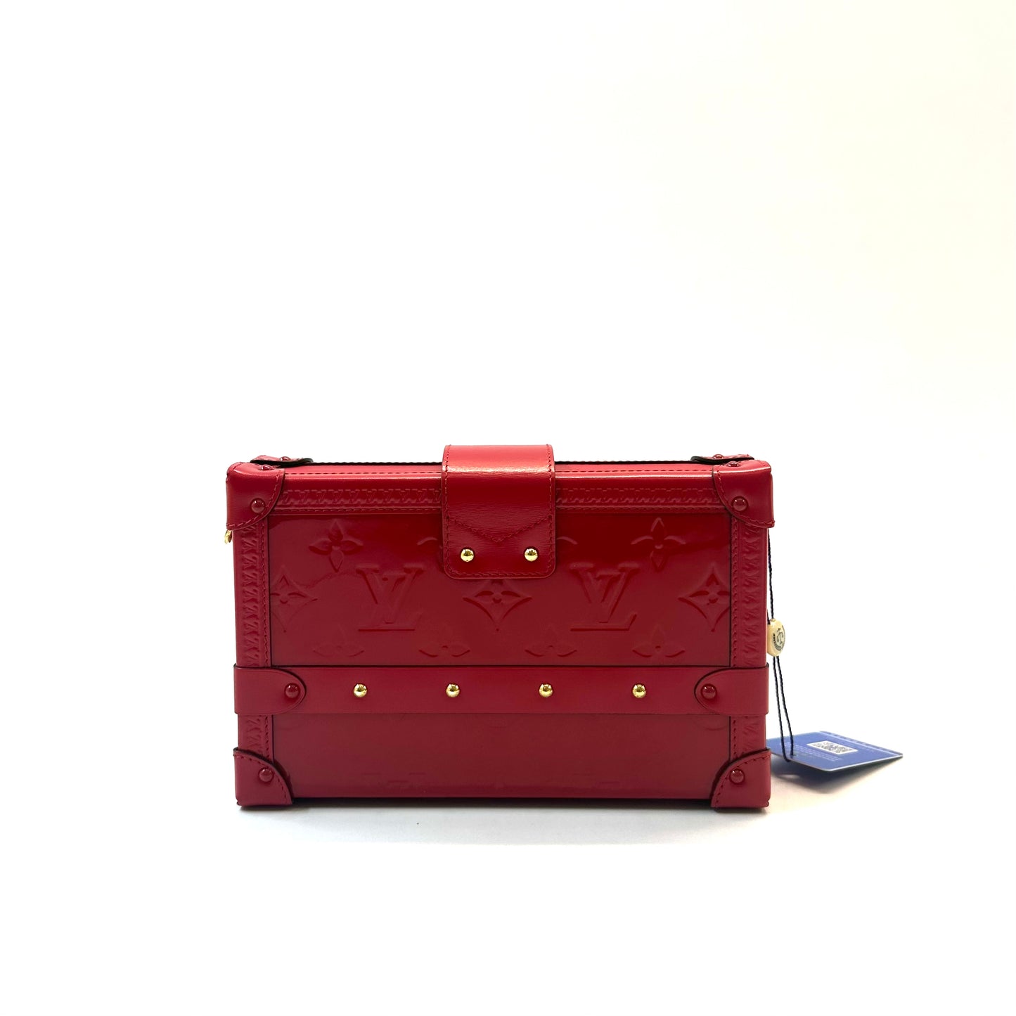 Louis Vuitton - Petite Malle - Patent leather - Red