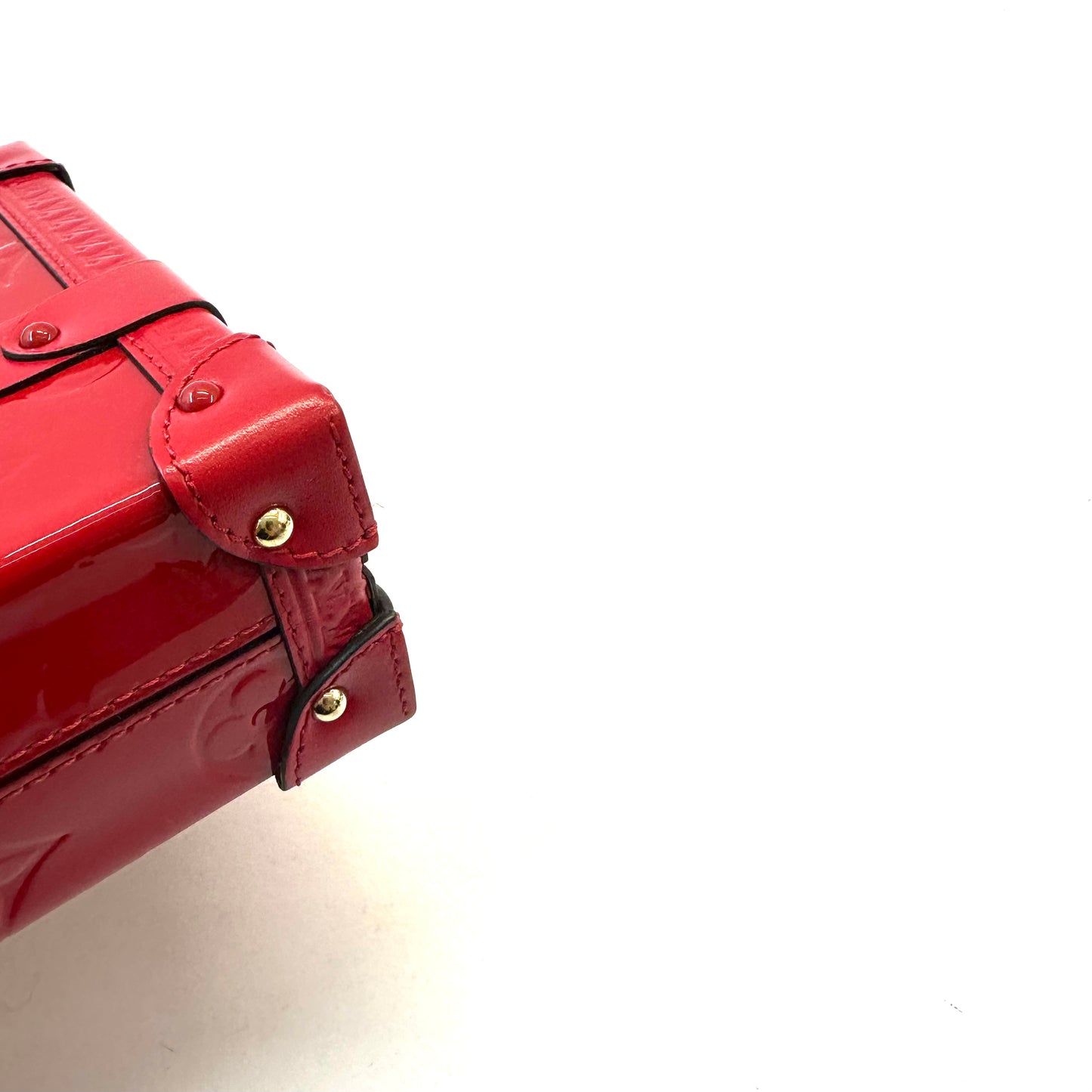 Louis Vuitton - Petite Malle - Patent leather - Red