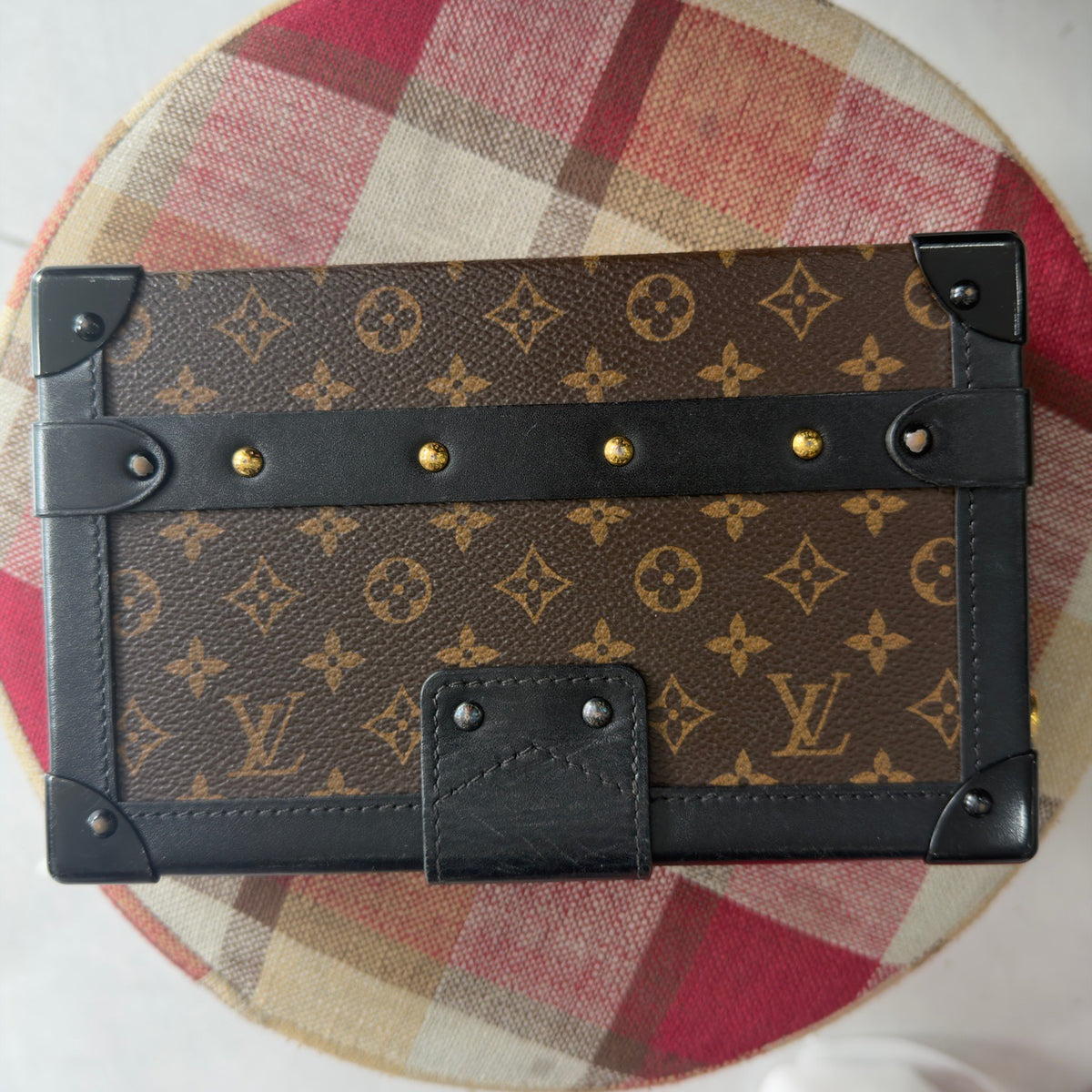 Louis Vuitton - Petite Malle - Cloth - Brown - (mini)