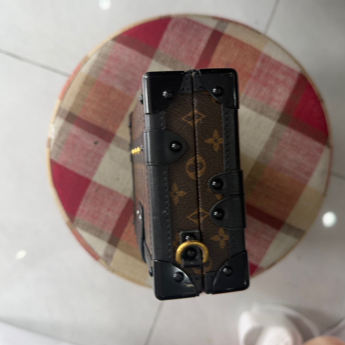 Louis Vuitton - Petite Malle - Cloth - Brown - (mini)