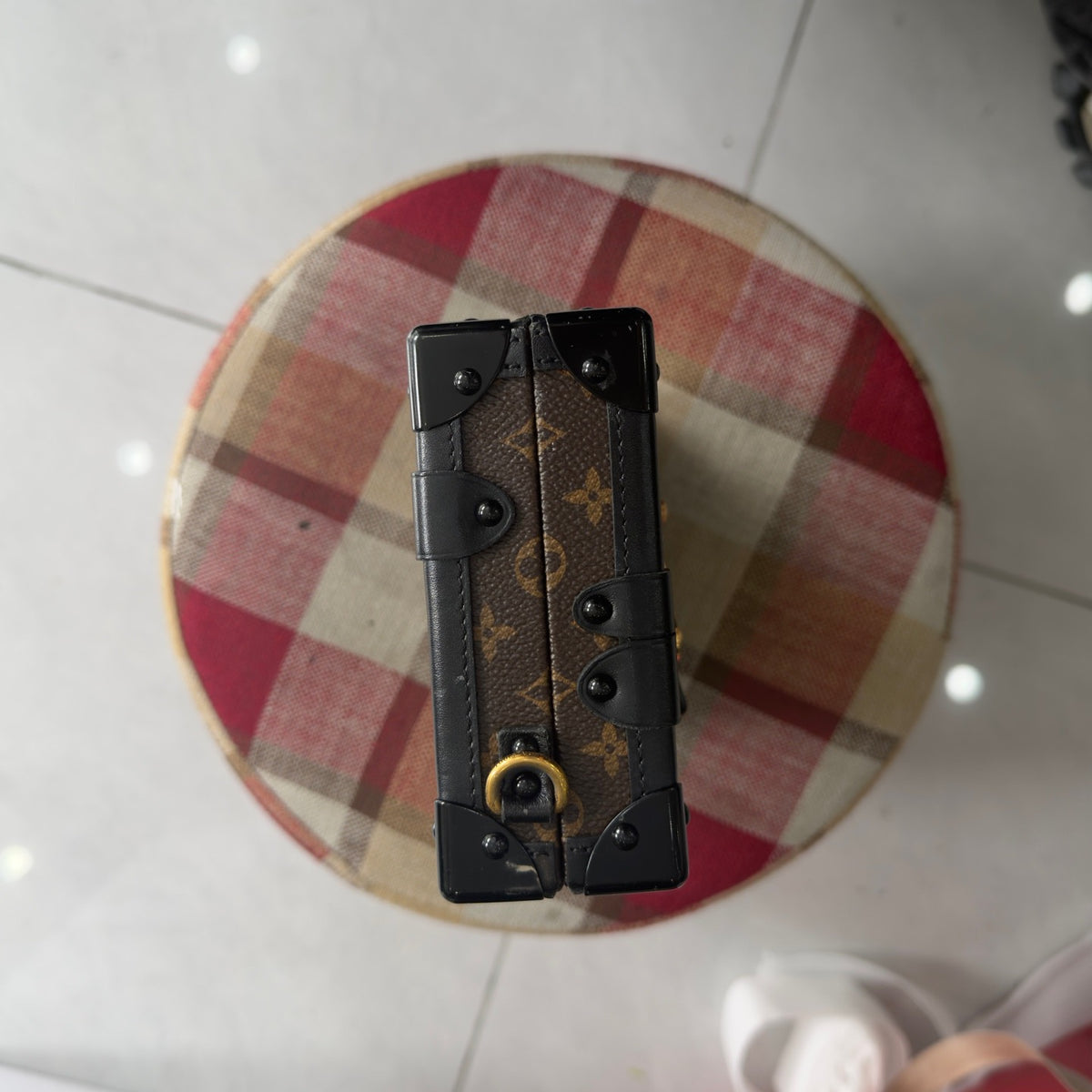Louis Vuitton - Petite Malle - Cloth - Brown - (mini)