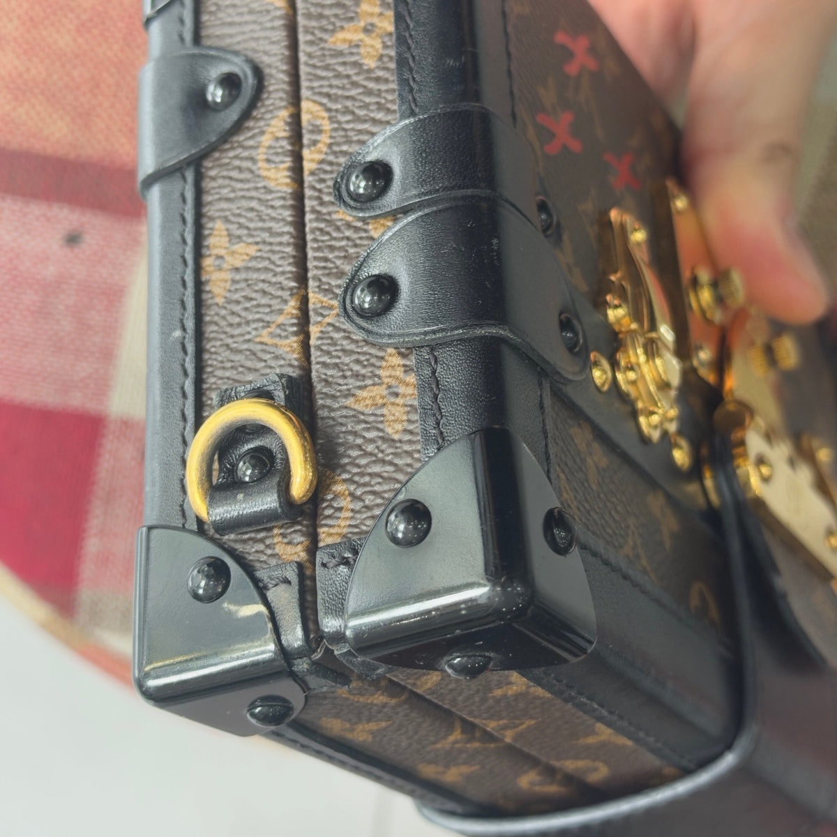 Louis Vuitton - Petite Malle - Cloth - Brown - (mini)