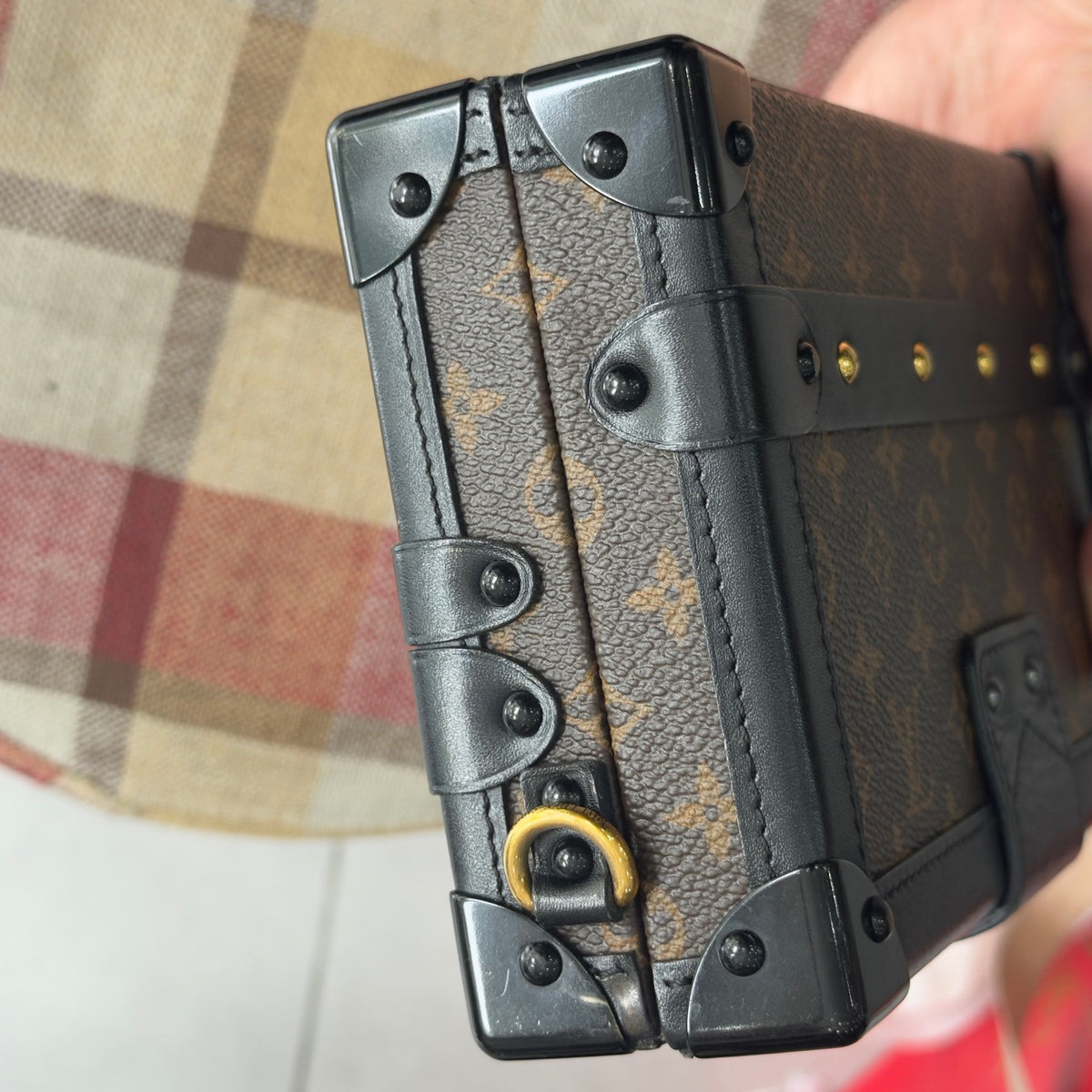 Louis Vuitton - Petite Malle - Cloth - Brown - (mini)