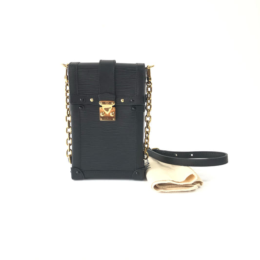 Louis Vuitton - Petite Malle - Leather - Black - (mini)