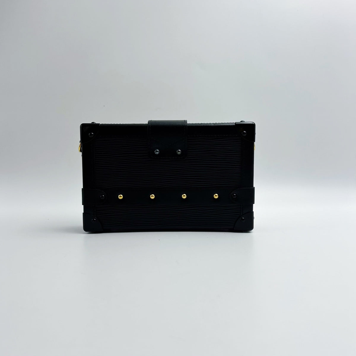 Louis Vuitton - Petite Malle - Leather - Black - (mini)
