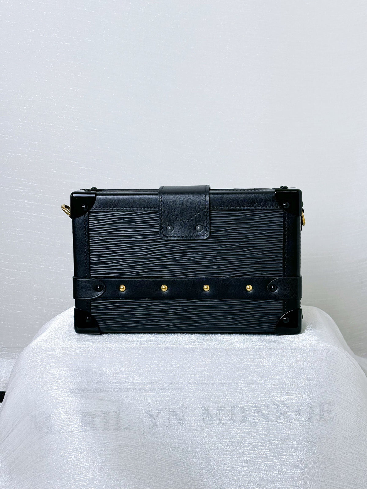 Louis Vuitton - Petite Malle - Leather - Black - (mini)