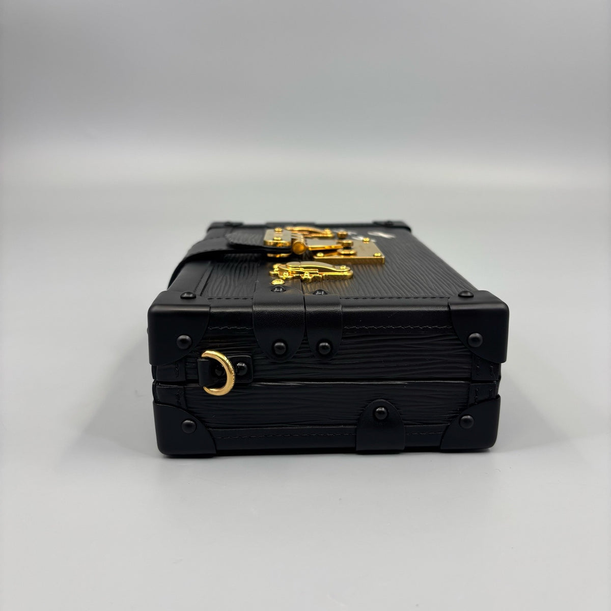 Louis Vuitton - Petite Malle - Leather - Black - (mini)