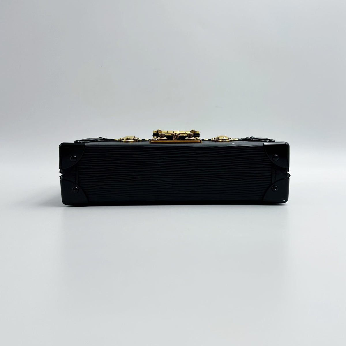 Louis Vuitton - Petite Malle - Leather - Black - (mini)