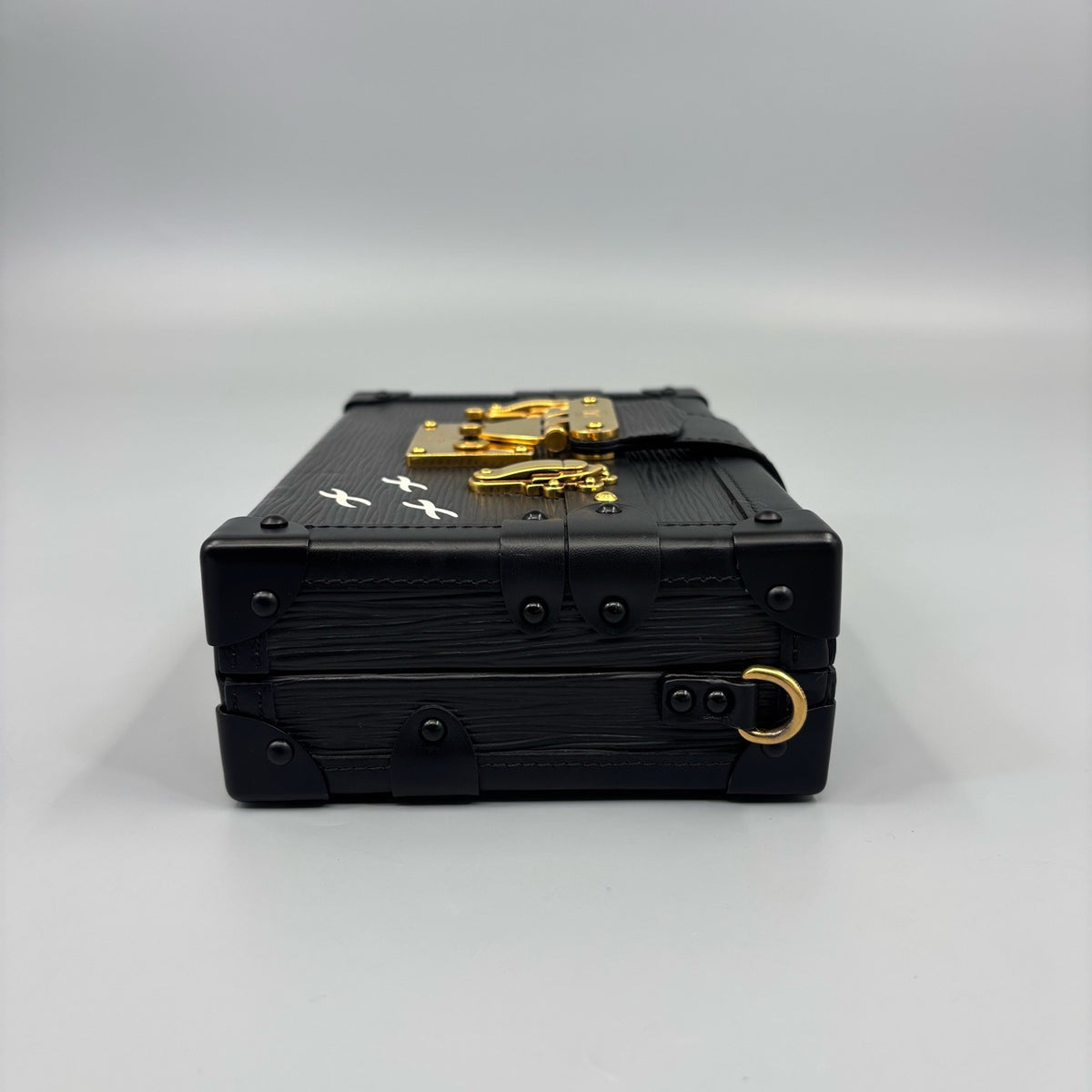 Louis Vuitton - Petite Malle - Leather - Black - (mini)