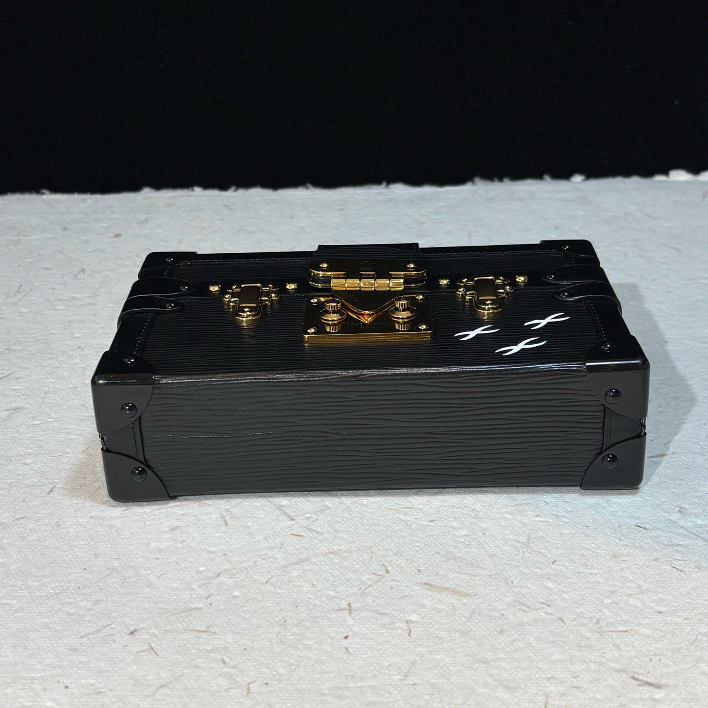 Louis Vuitton - Petite Malle - Leather - Black - (mini)