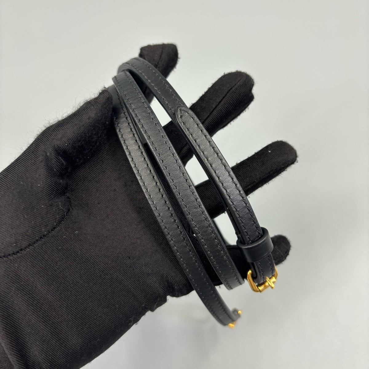 Louis Vuitton - Petite Malle - Leather - Black - (mini)