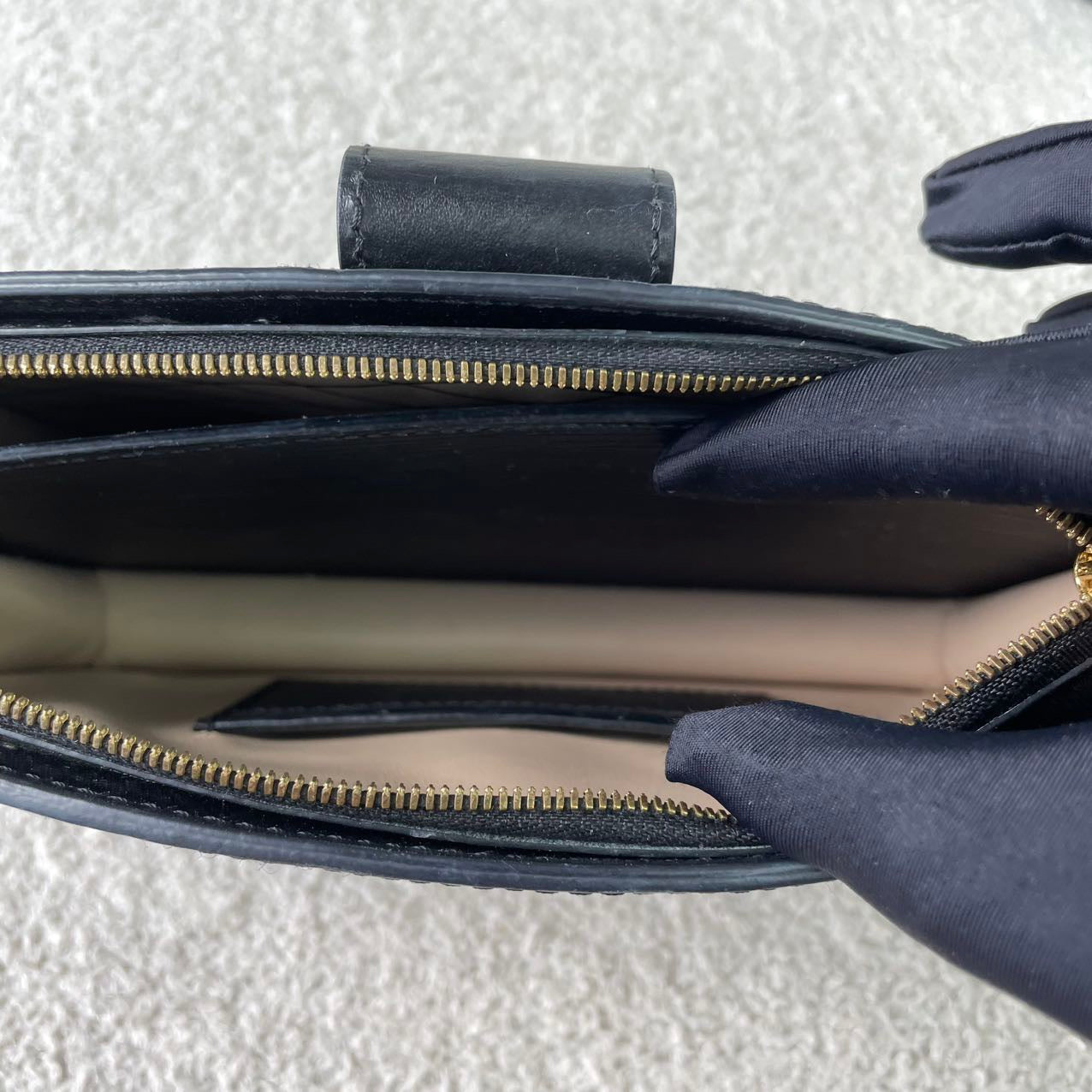 Louis Vuitton - Petite Malle - Leather - Black - (mini)