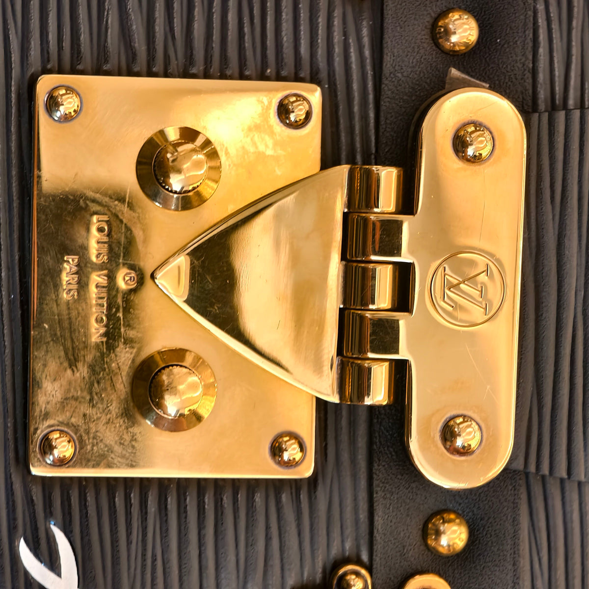 Louis Vuitton - Petite Malle - Leather - Black - (mini)