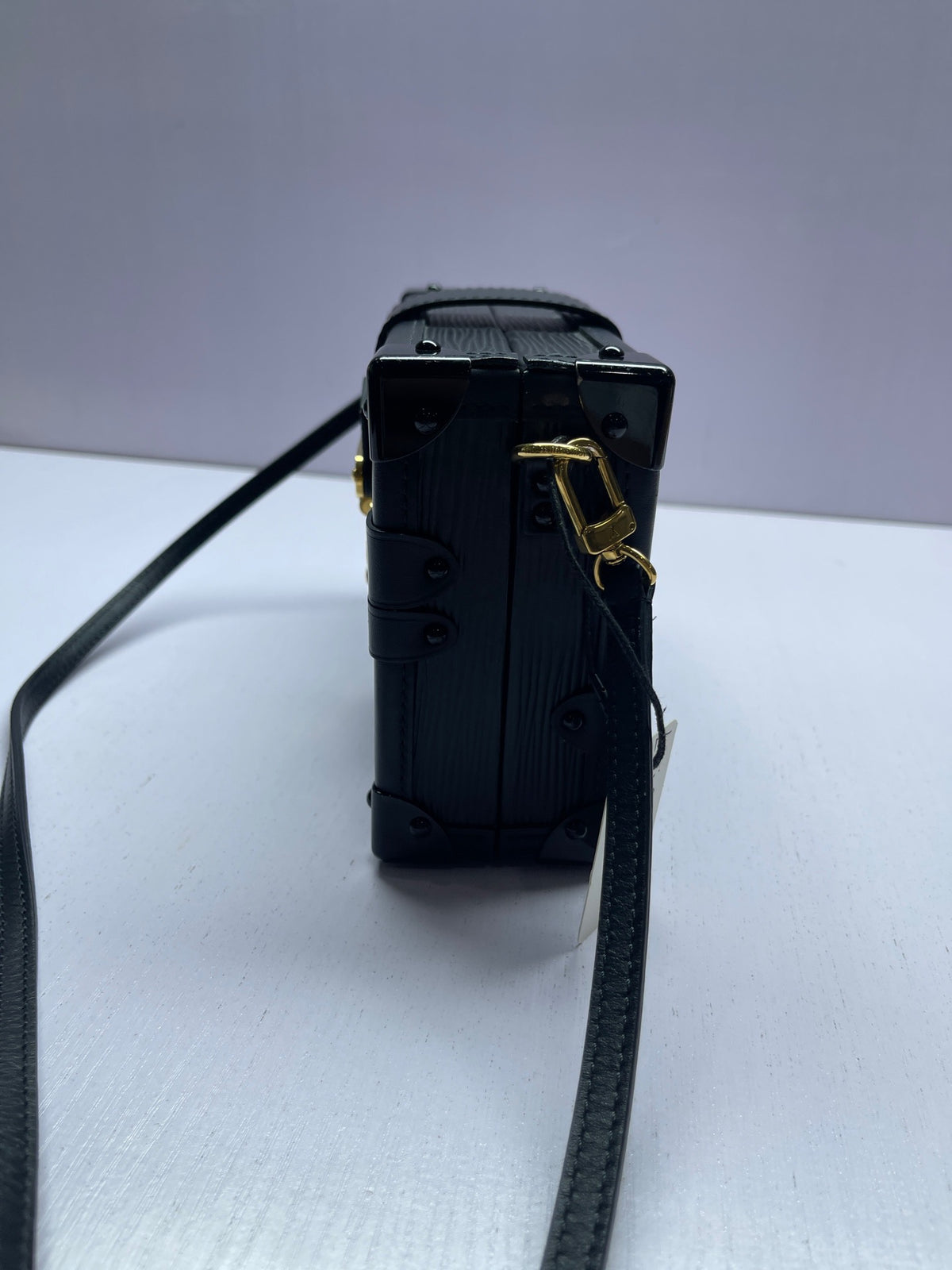 Louis Vuitton - Petite Malle - Leather - Black - (small)
