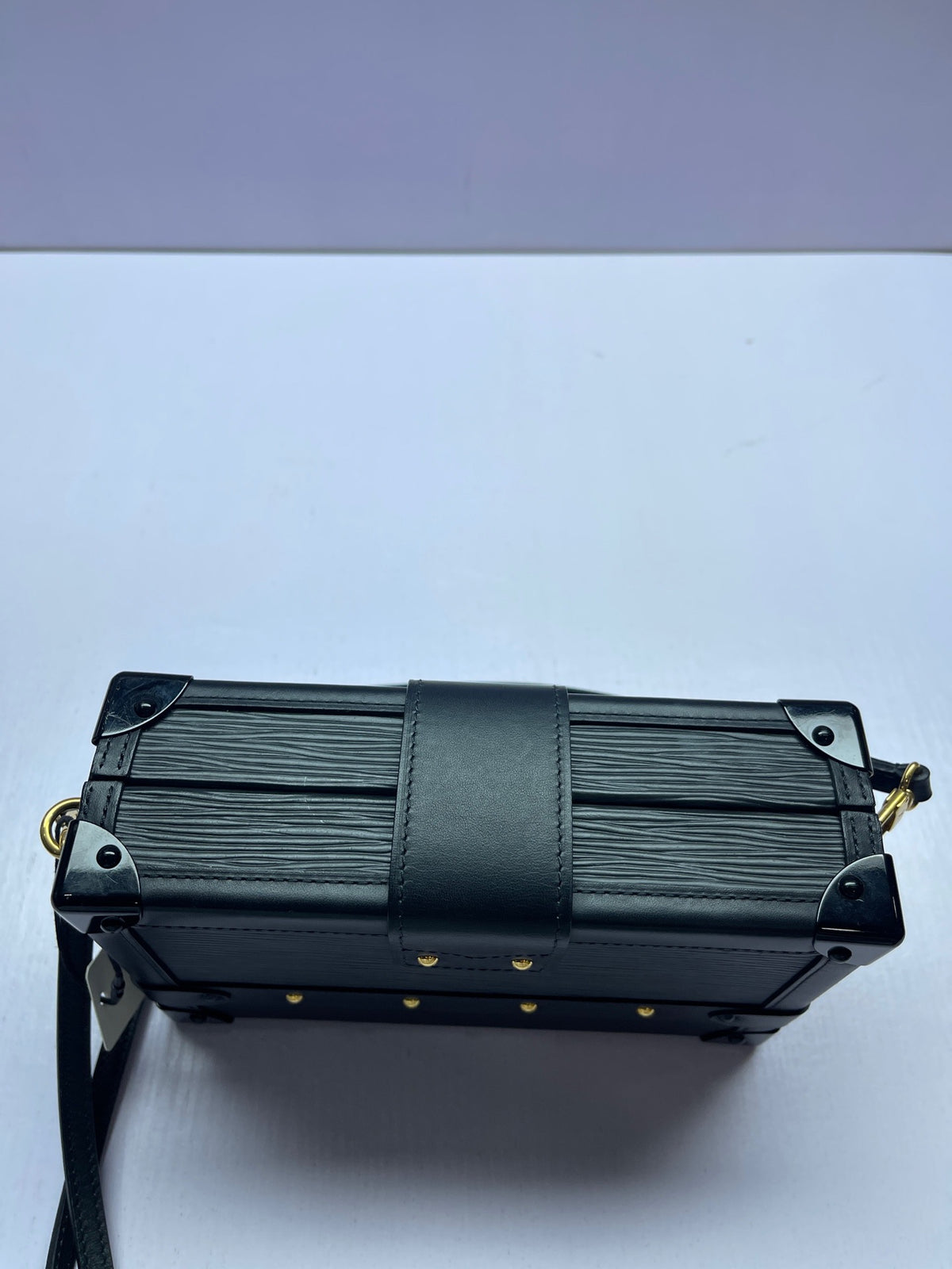 Louis Vuitton - Petite Malle - Leather - Black - (small)