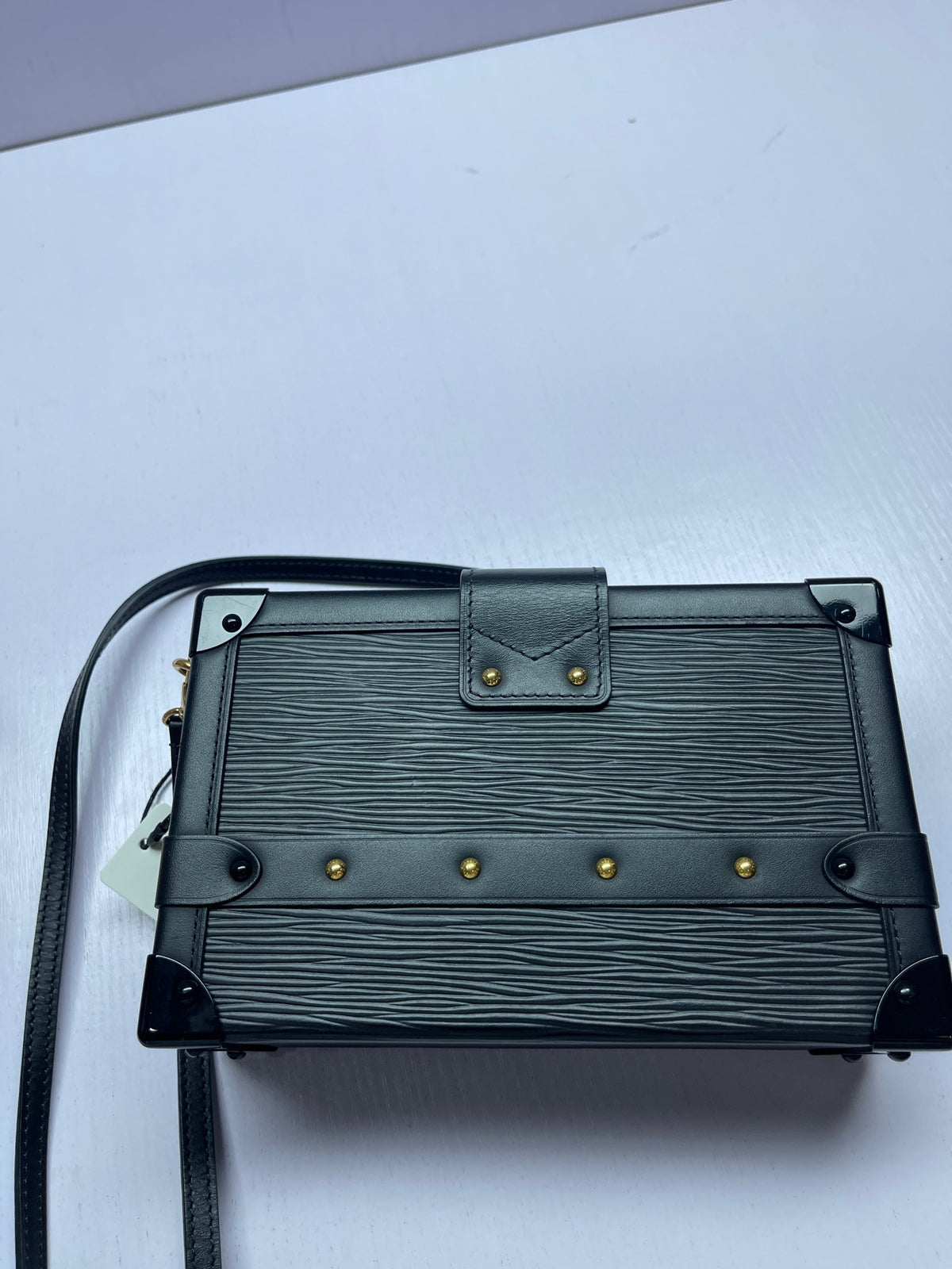 Louis Vuitton - Petite Malle - Leather - Black - (small)
