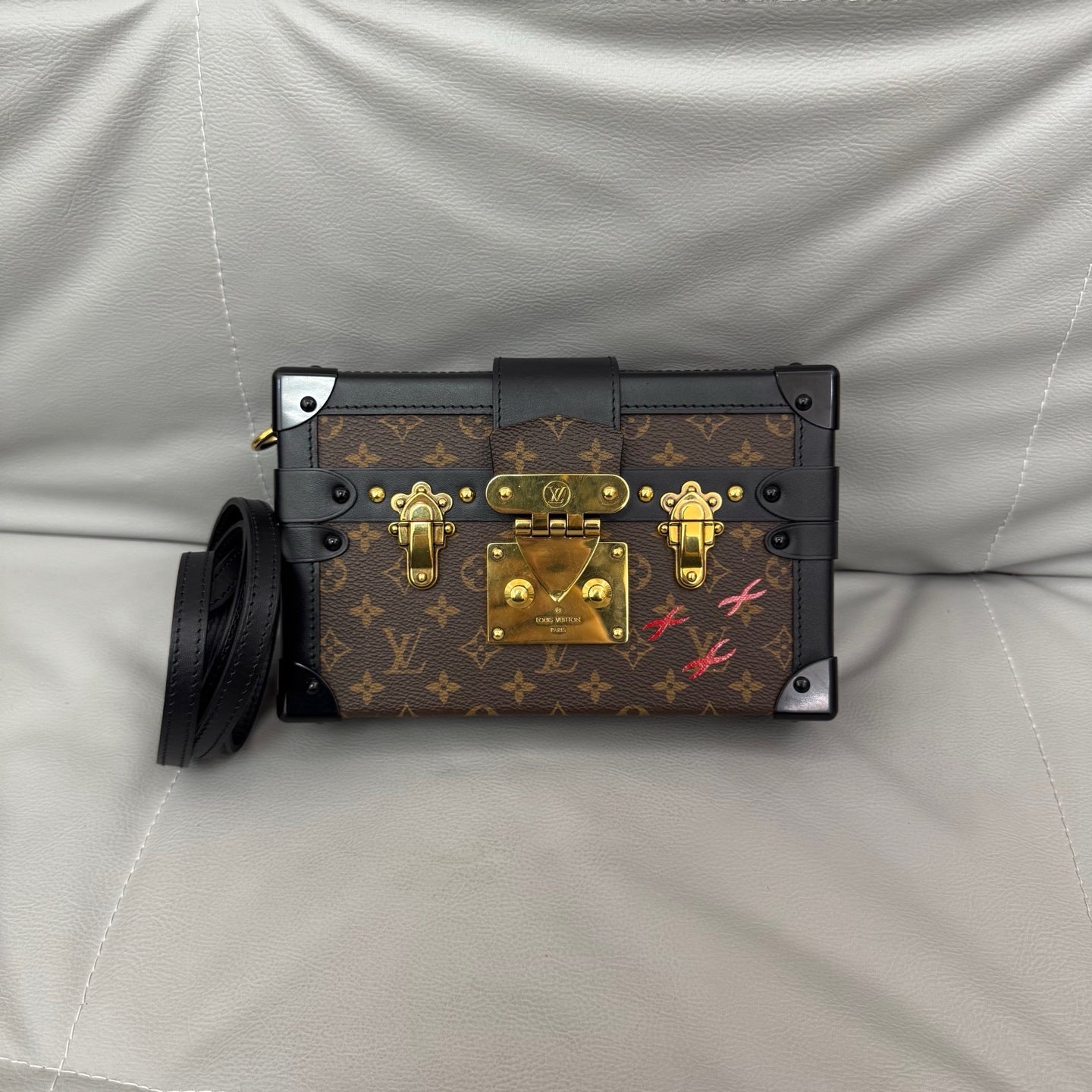 Louis Vuitton - Petite Malle - Leather - Brown - (mini)