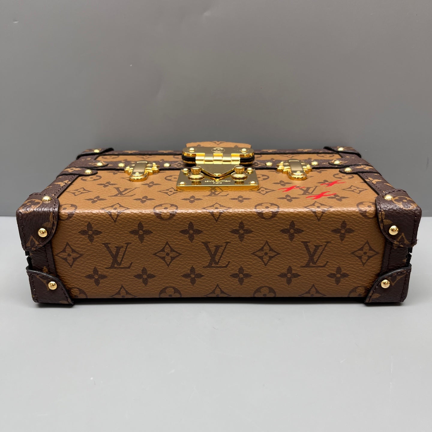 Louis Vuitton - Petite Malle - Leather - Brown - (mini)
