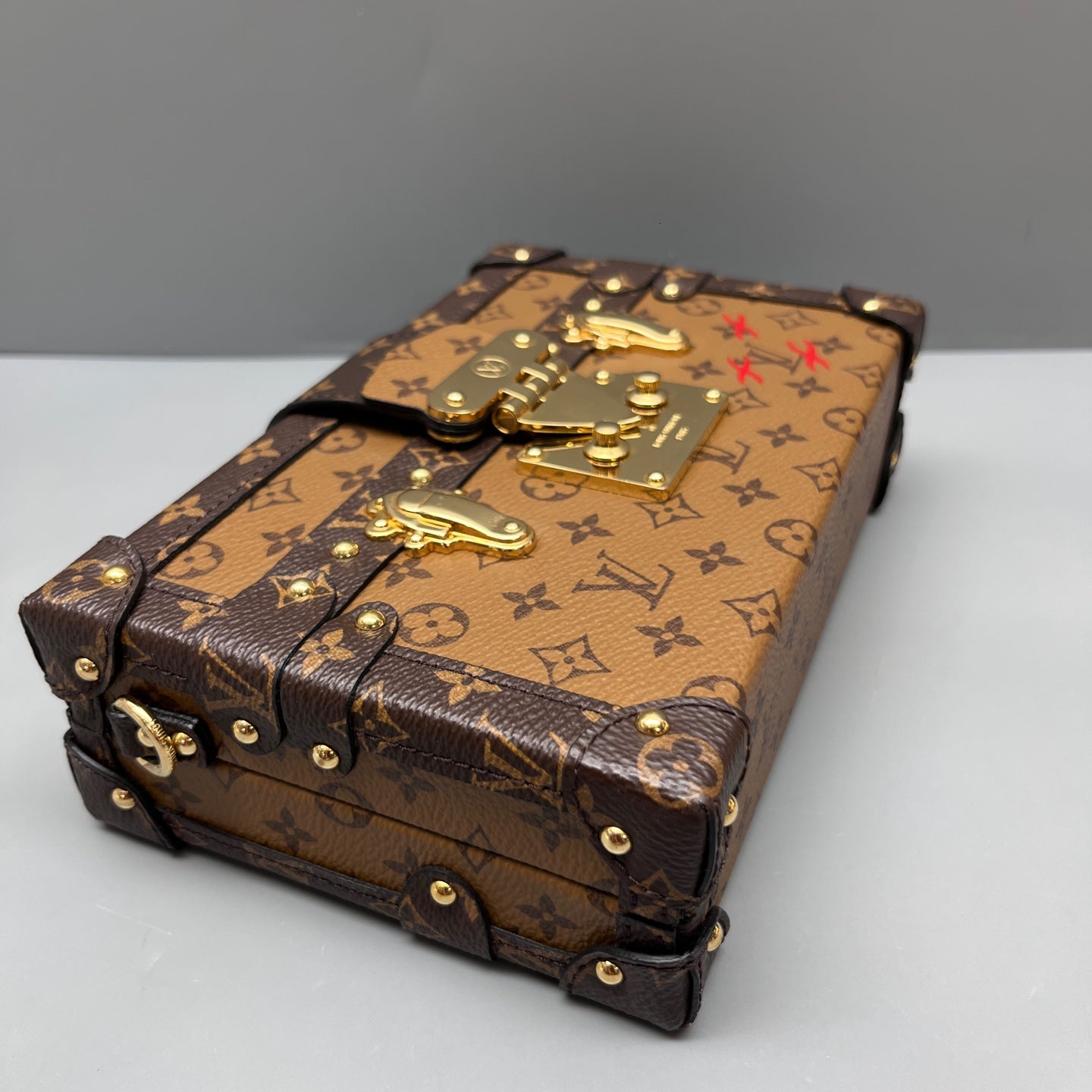 Louis Vuitton - Petite Malle - Leather - Brown - (mini)