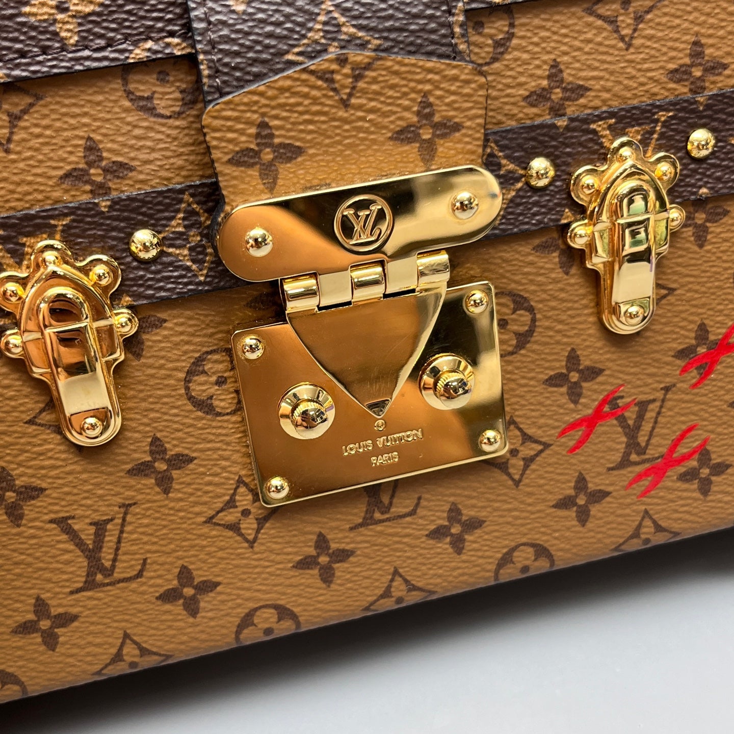 Louis Vuitton - Petite Malle - Leather - Brown - (mini)