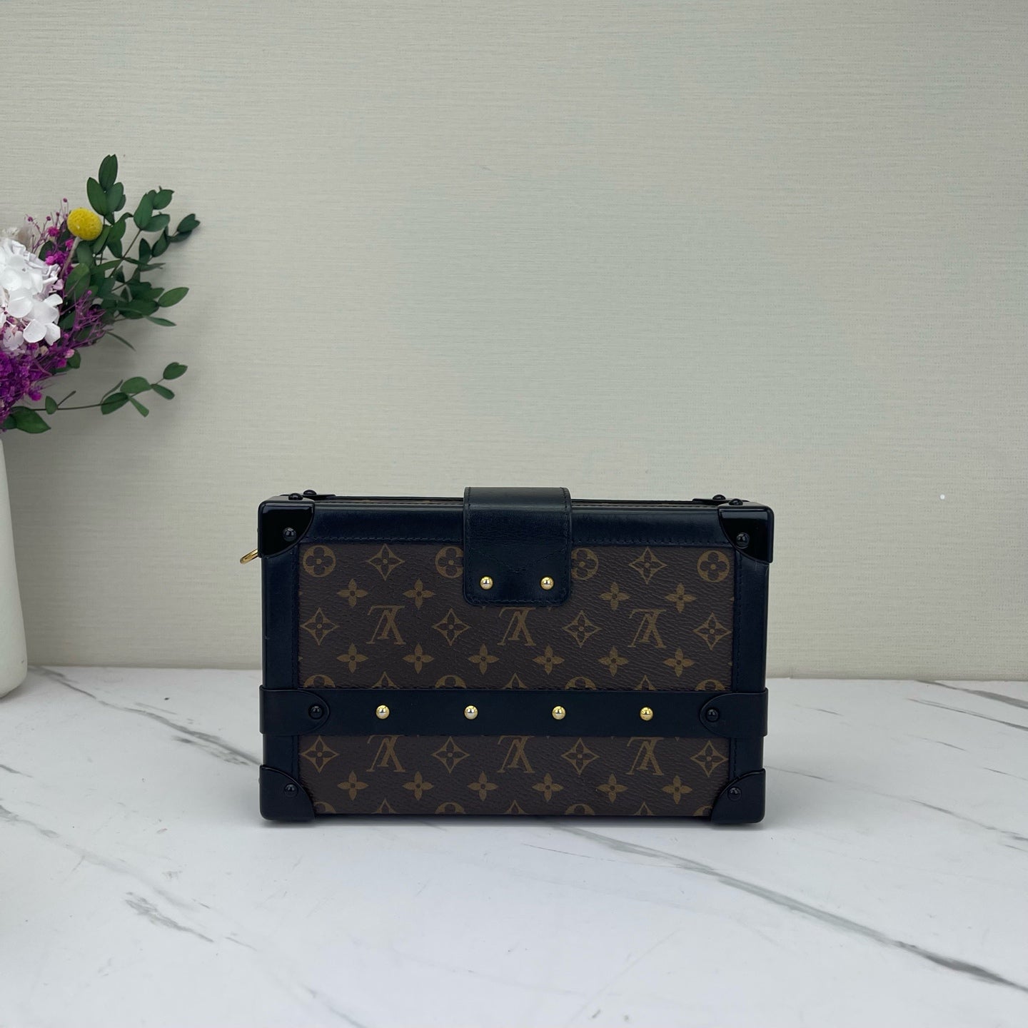 Louis Vuitton - Petite Malle - Leather - Brown - (small)