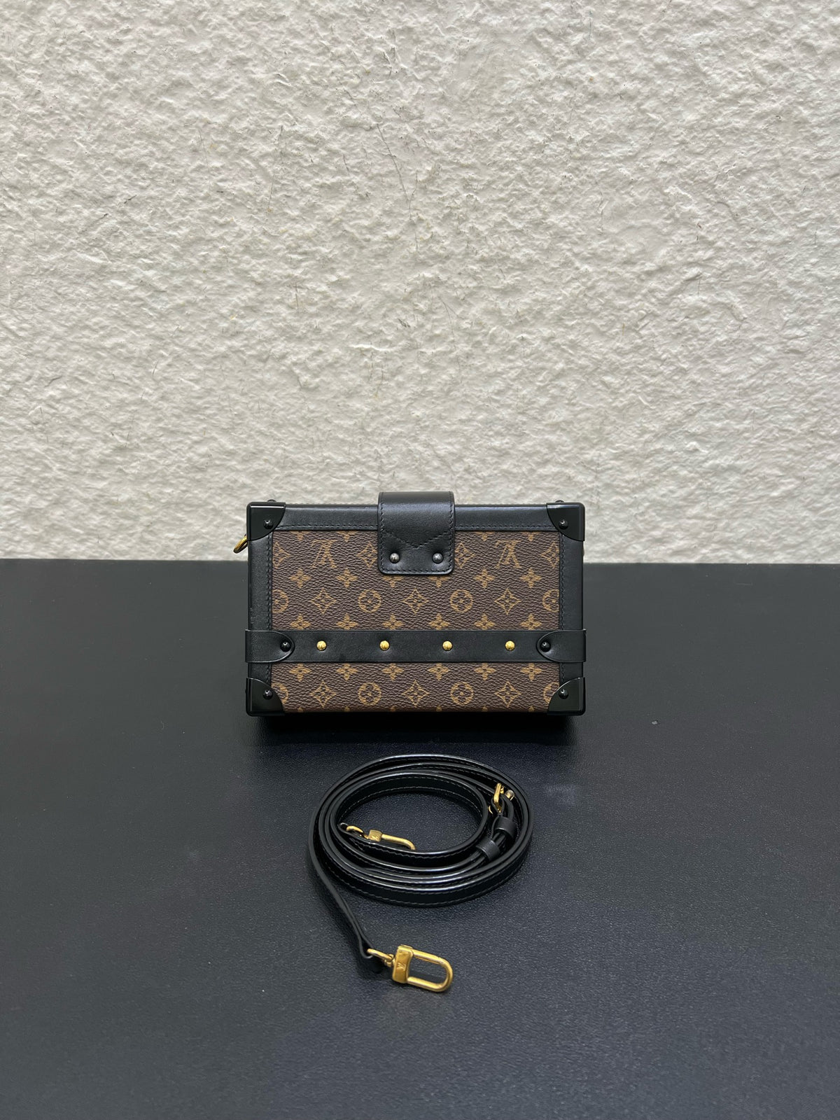 Louis Vuitton - Petite Malle - Leather - Brown - (small)