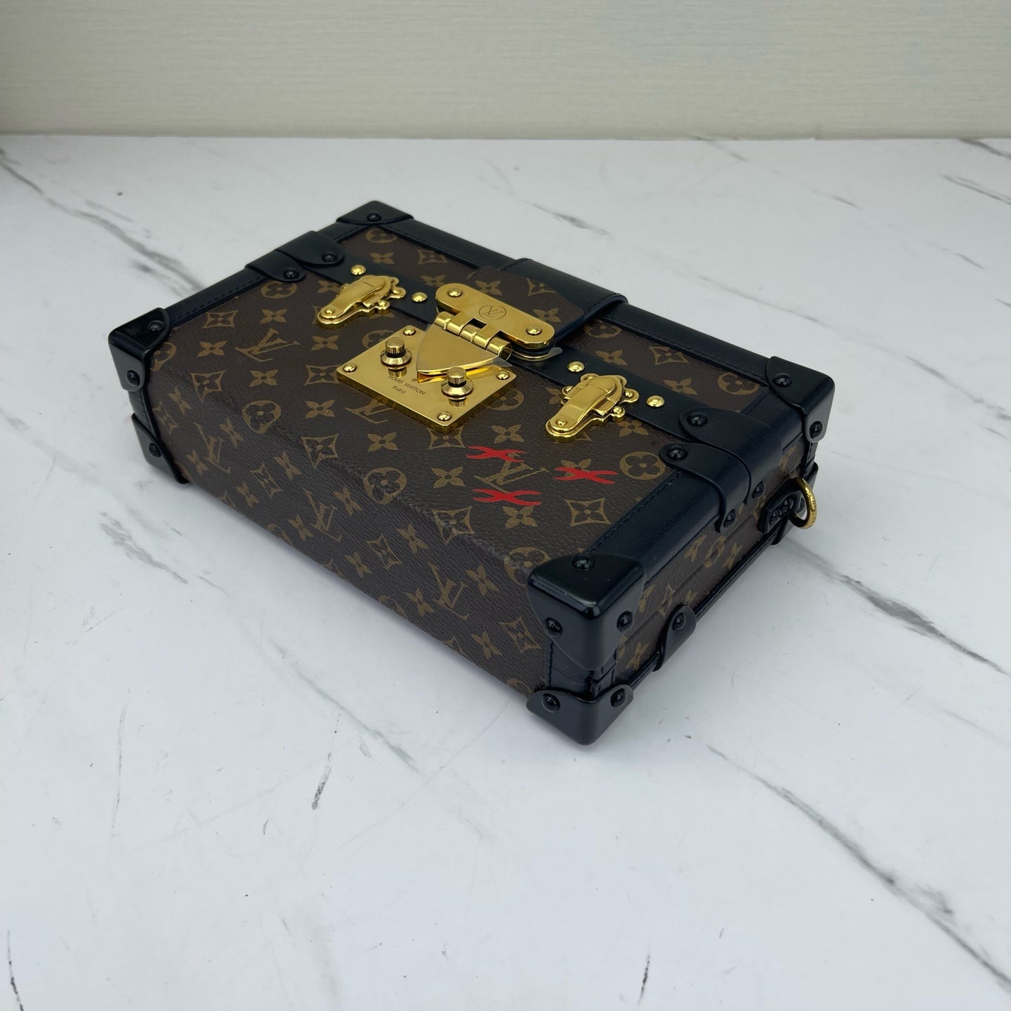 Louis Vuitton - Petite Malle - Leather - Brown - (small)