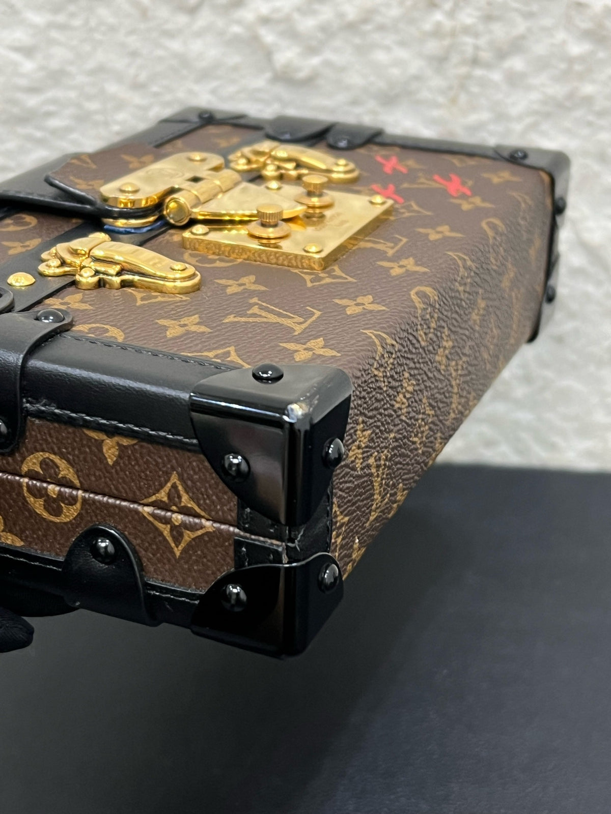Louis Vuitton - Petite Malle - Leather - Brown - (small)