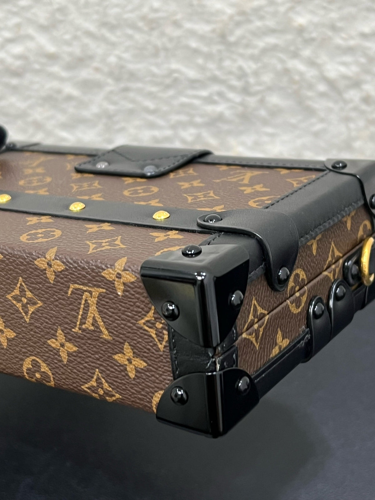 Louis Vuitton - Petite Malle - Leather - Brown - (small)