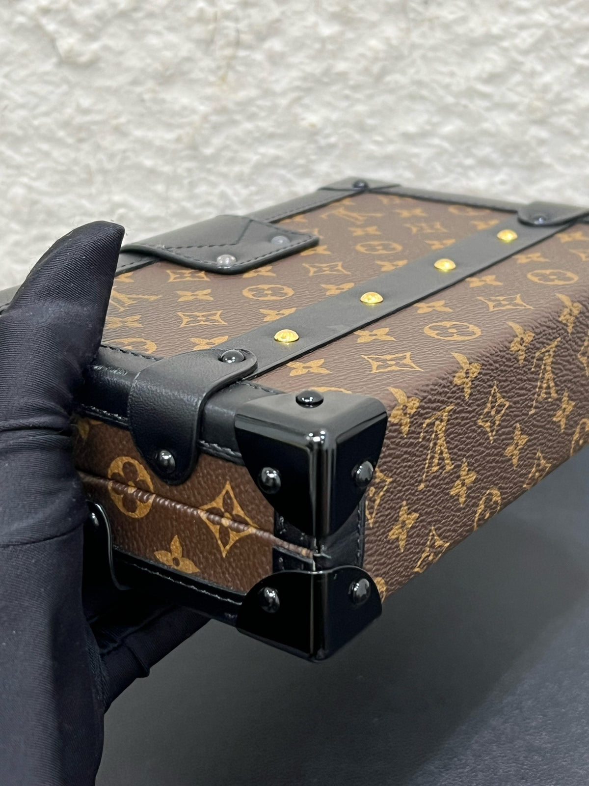 Louis Vuitton - Petite Malle - Leather - Brown - (small)