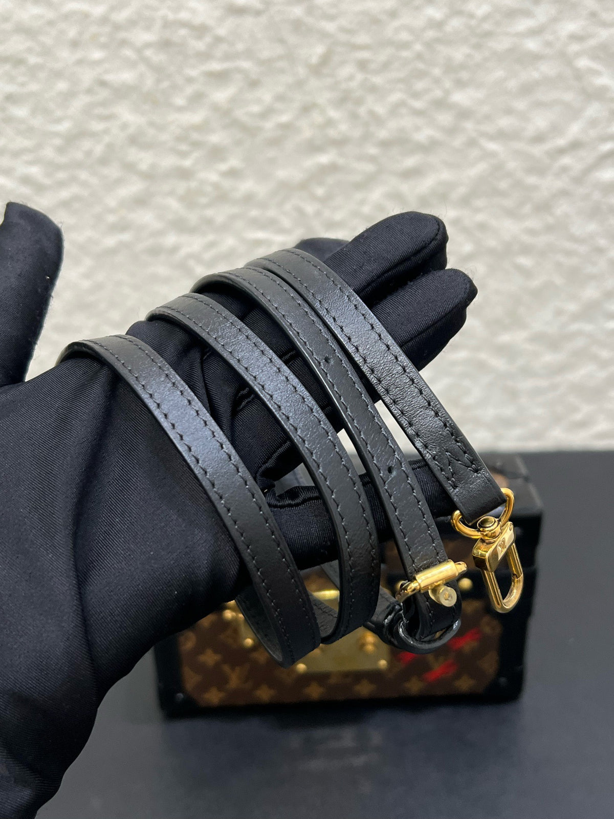 Louis Vuitton - Petite Malle - Leather - Brown - (small)