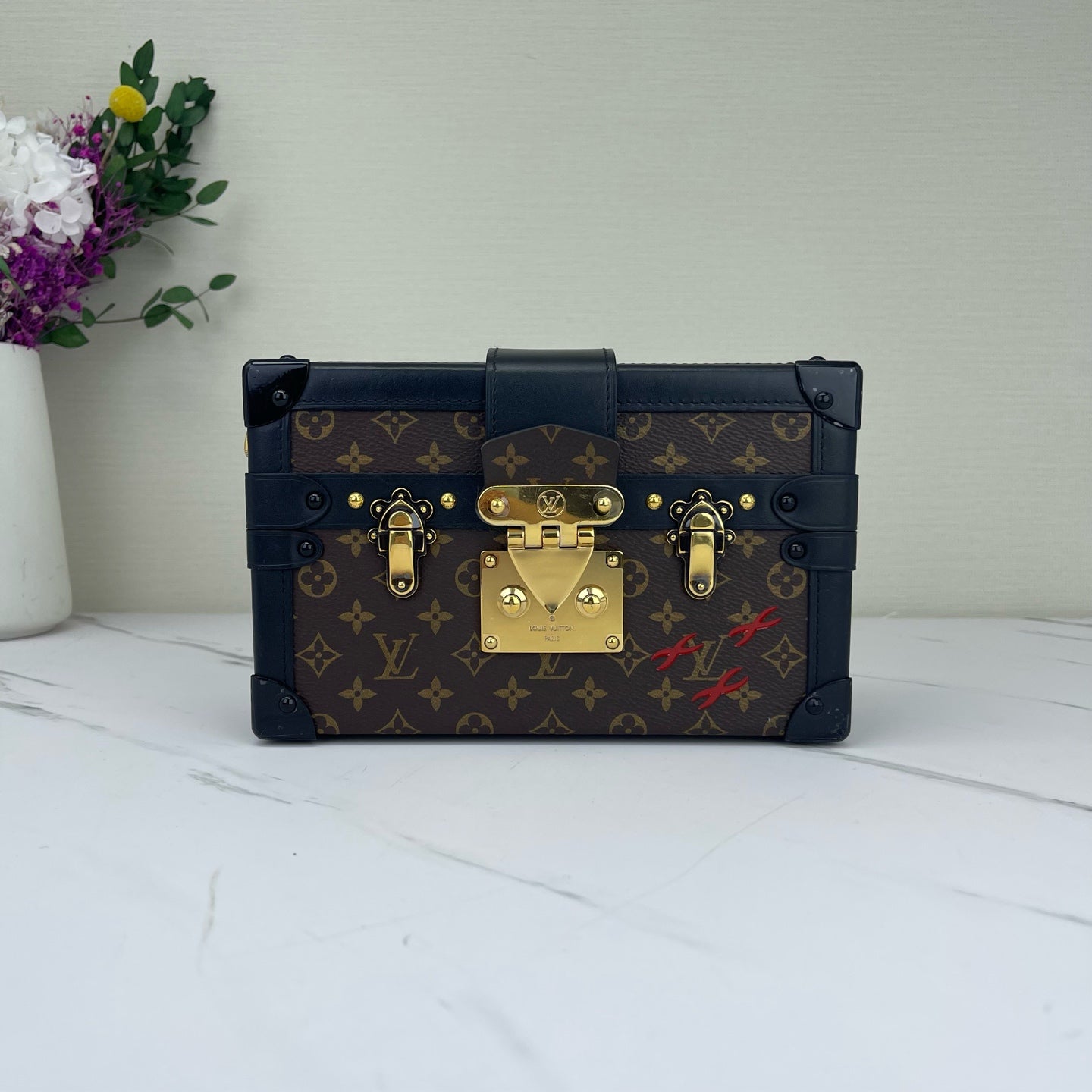 Louis Vuitton - Petite Malle - Leather - Multicolour - (medium)