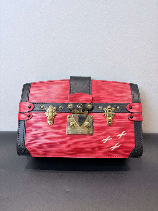 Louis Vuitton - Petite Malle - Leather - Red - (mini)
