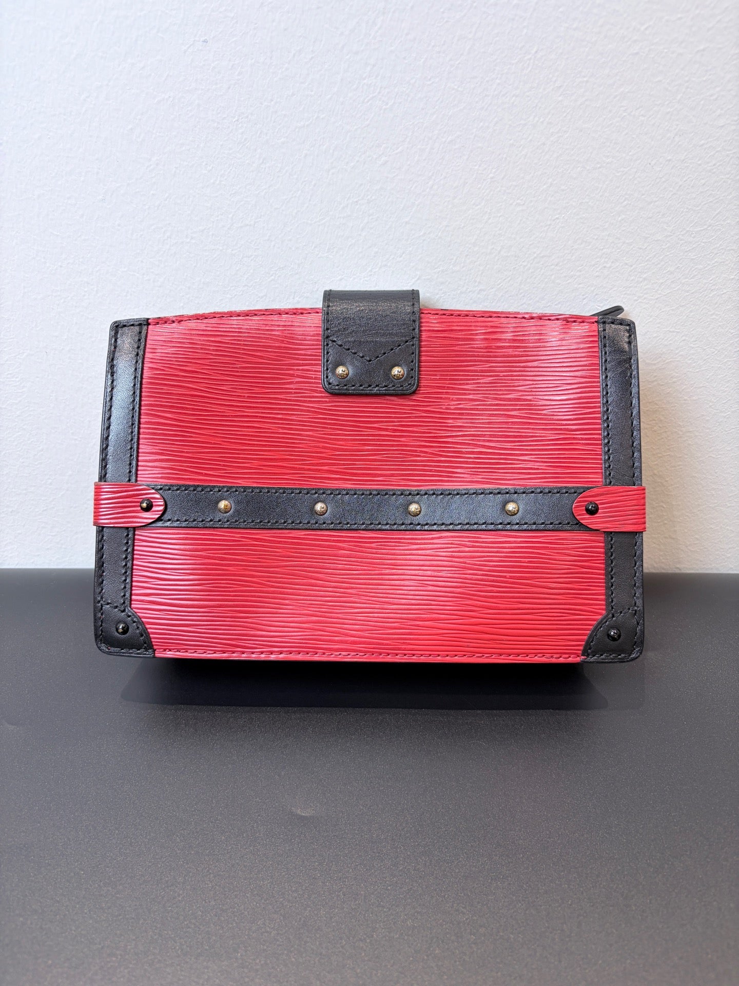 Louis Vuitton - Petite Malle - Leather - Red - (mini)