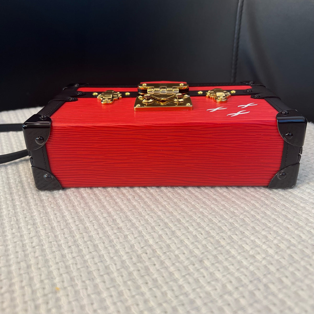 Louis Vuitton - Petite Malle - Leather - Red - (mini)