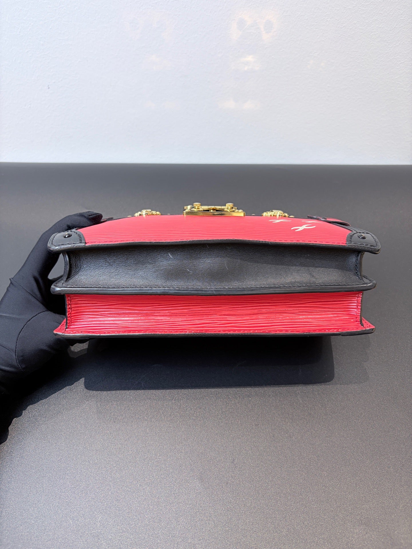 Louis Vuitton - Petite Malle - Leather - Red - (mini)