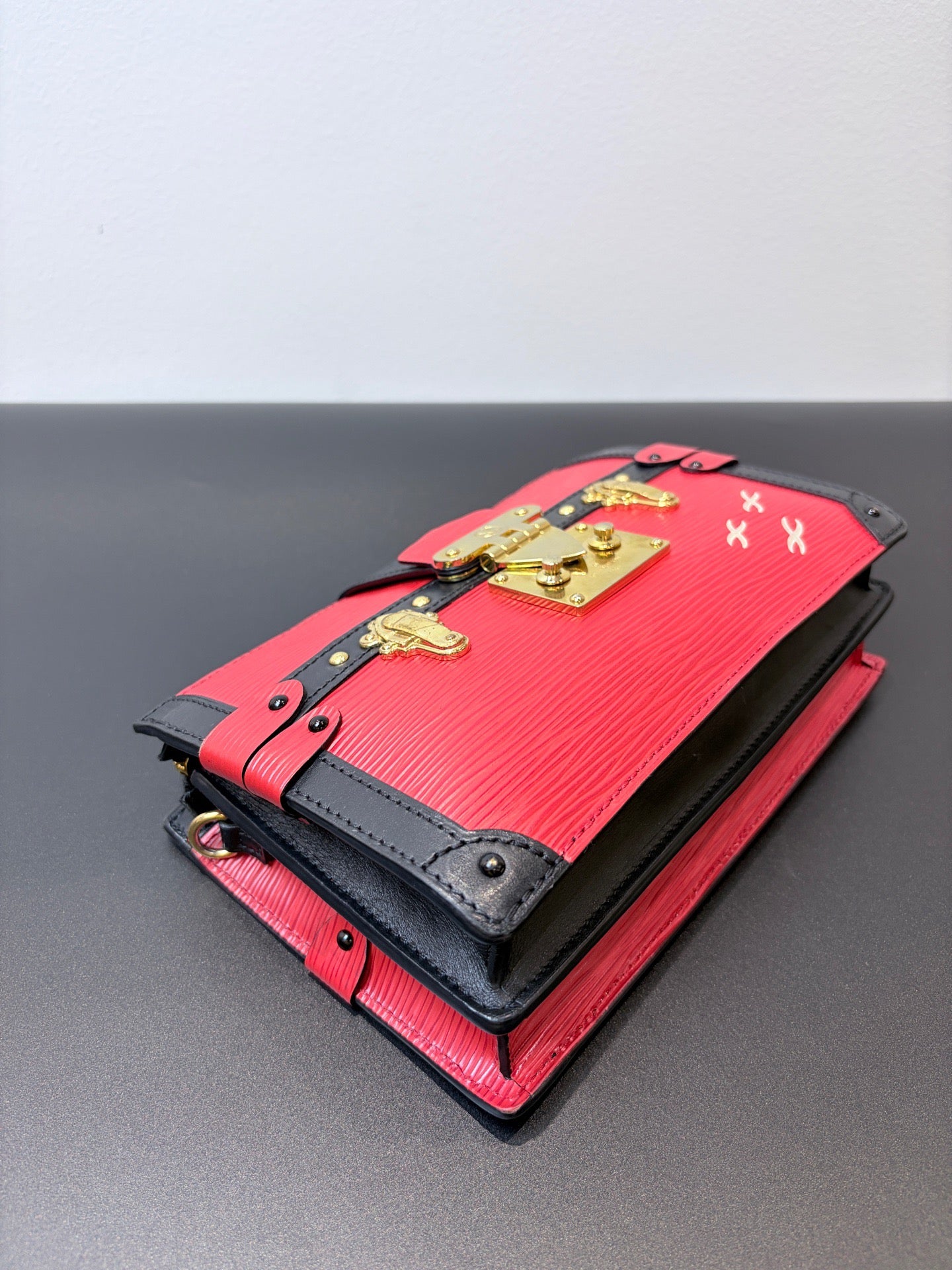 Louis Vuitton - Petite Malle - Leather - Red - (mini)