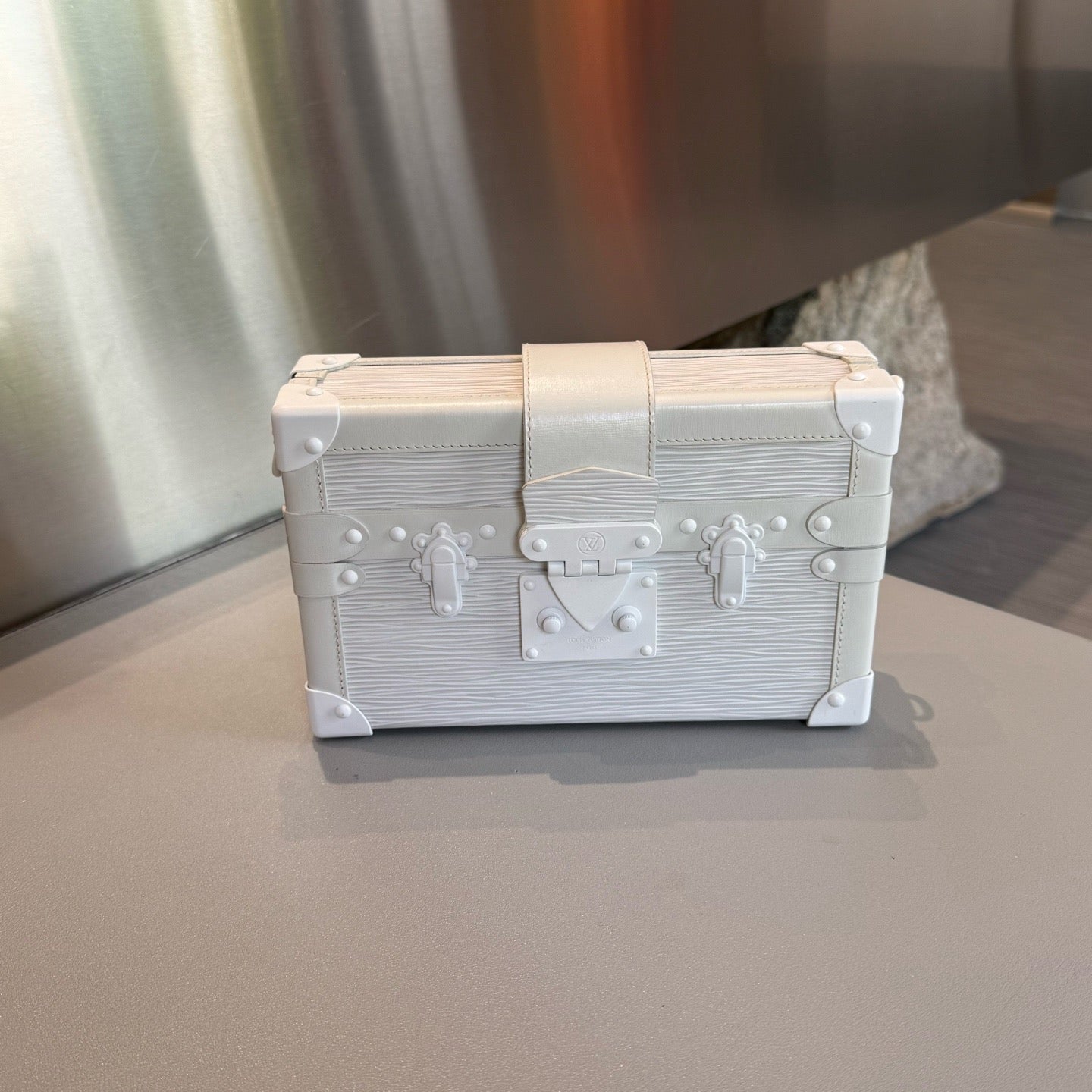 Louis Vuitton - Petite Malle - Leather - White - (mini)