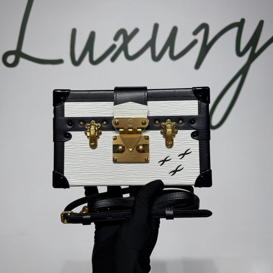 Louis Vuitton - Petite Malle - Leather - White - (mini)