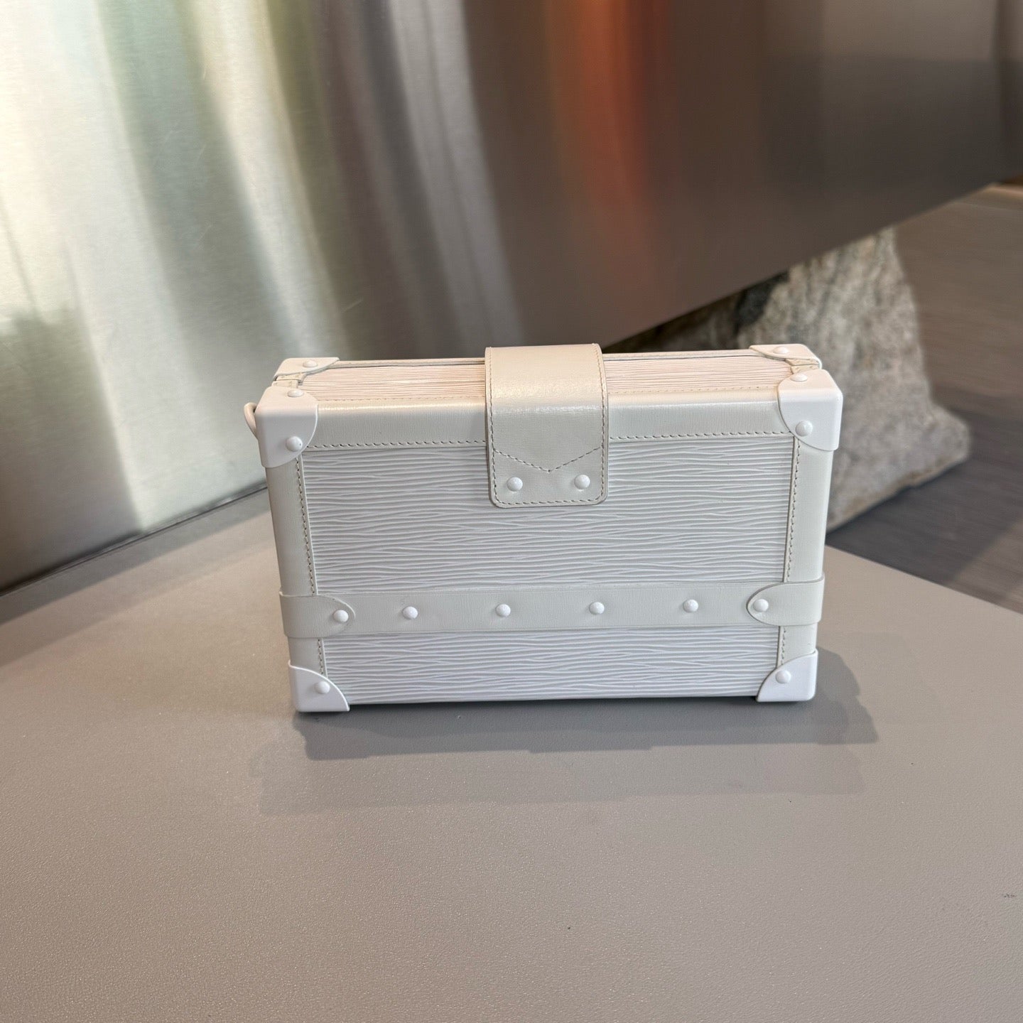 Louis Vuitton - Petite Malle - Leather - White - (mini)