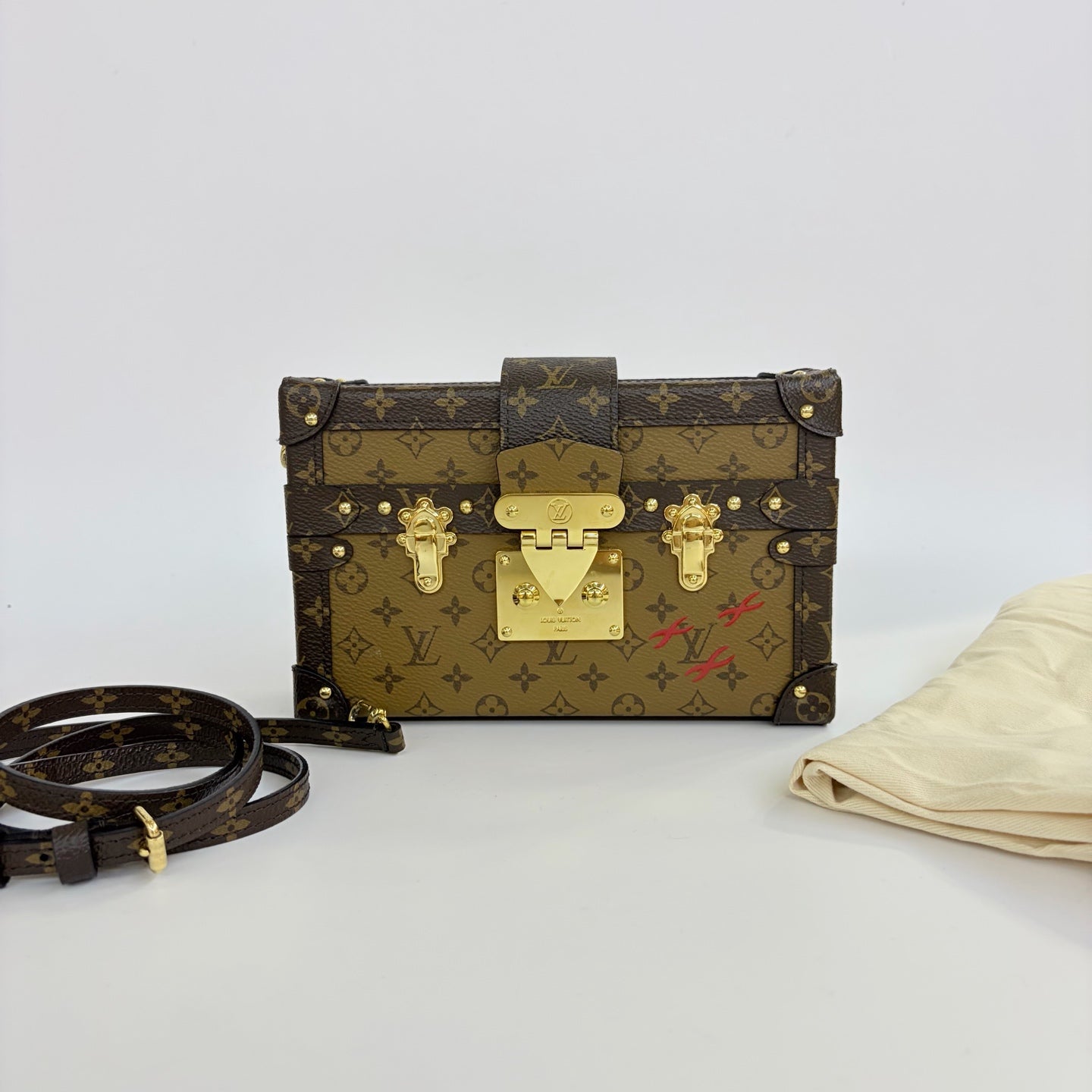 Louis Vuitton - Petite Malle - Monogram Canvas - Brown - (mini)