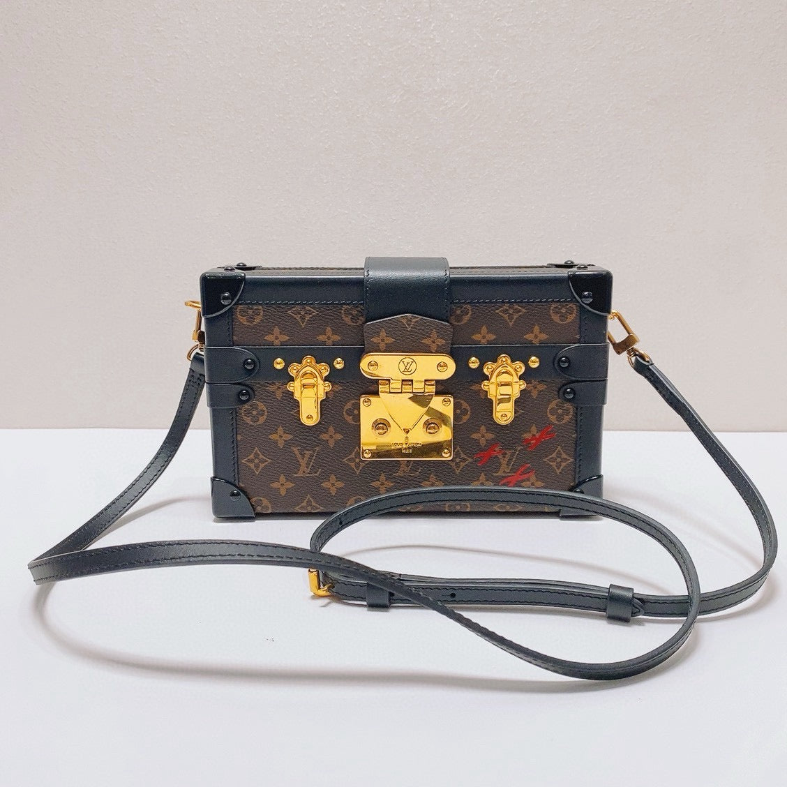 Louis Vuitton - Petite Malle - Monogram coated canvas and leather - Brown - (mini)