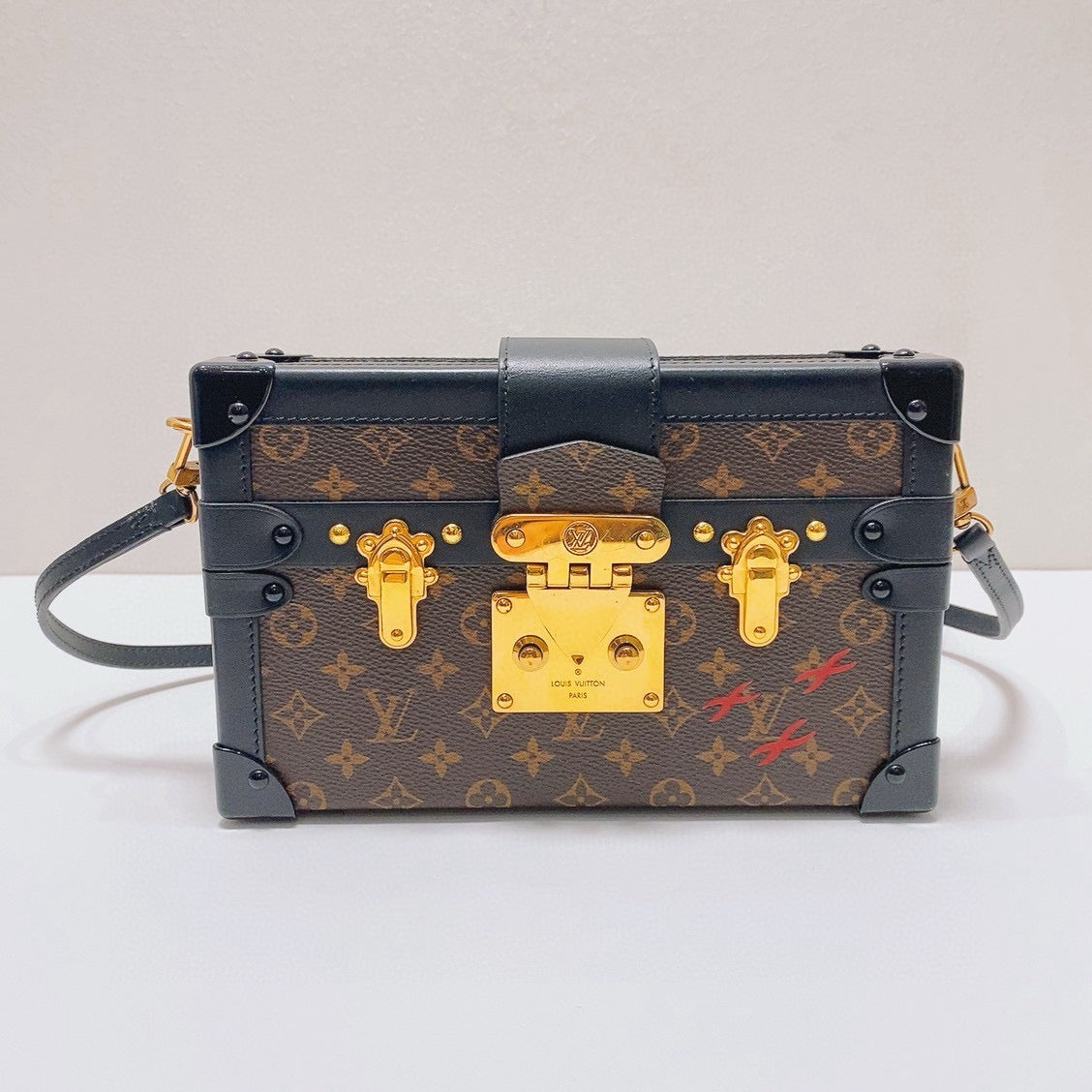 Louis Vuitton - Petite Malle - Monogram coated canvas and leather - Brown - (mini)