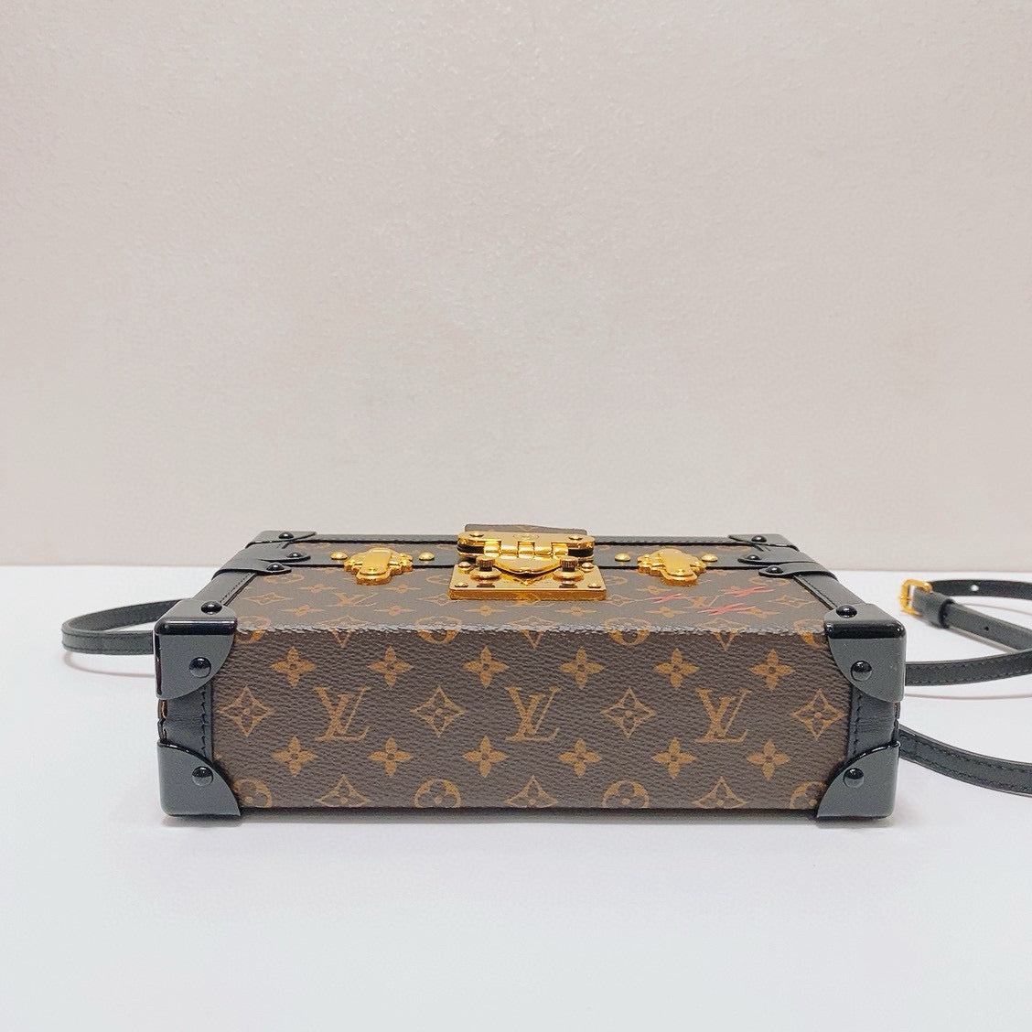 Louis Vuitton - Petite Malle - Monogram coated canvas and leather - Brown - (mini)