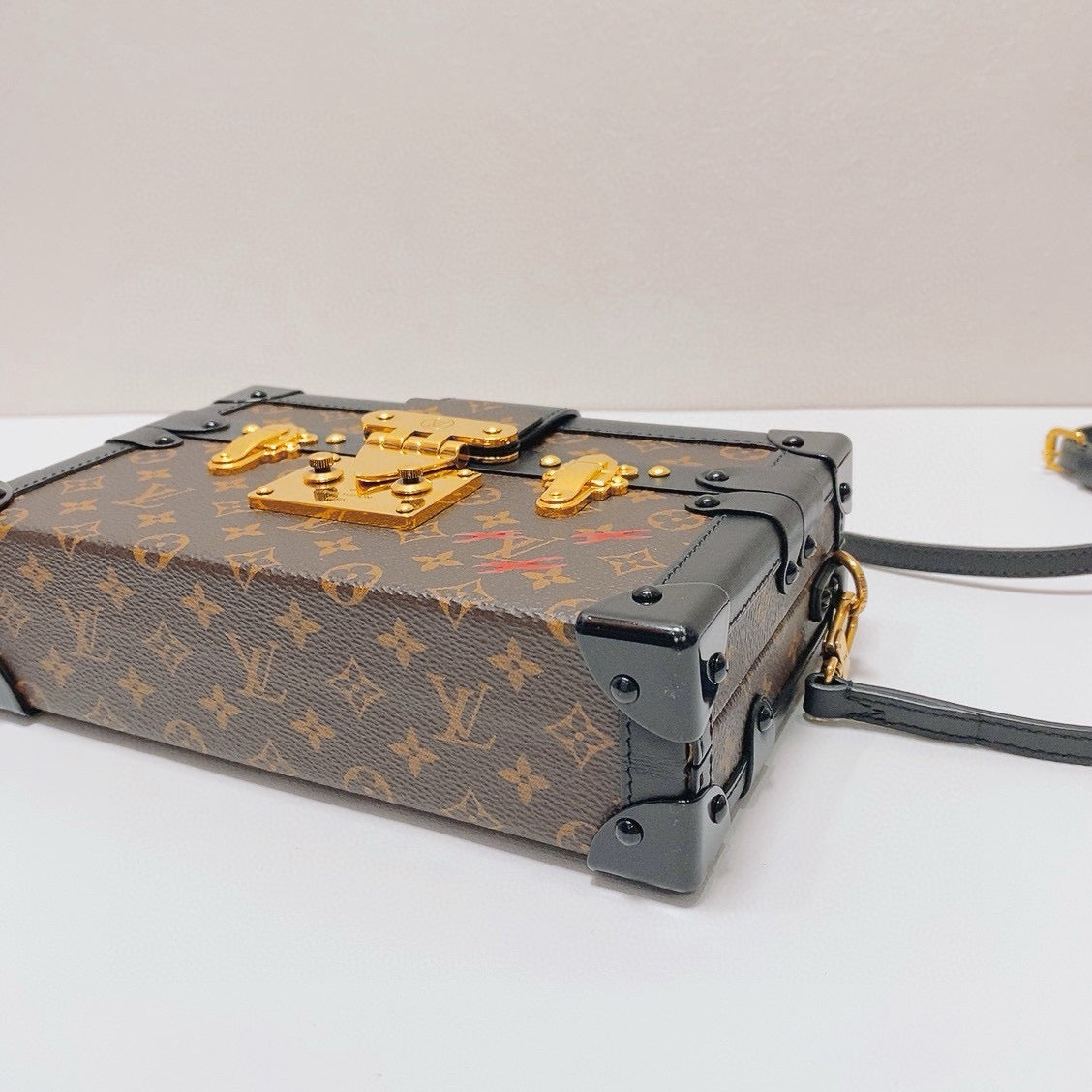 Louis Vuitton - Petite Malle - Monogram coated canvas and leather - Brown - (mini)