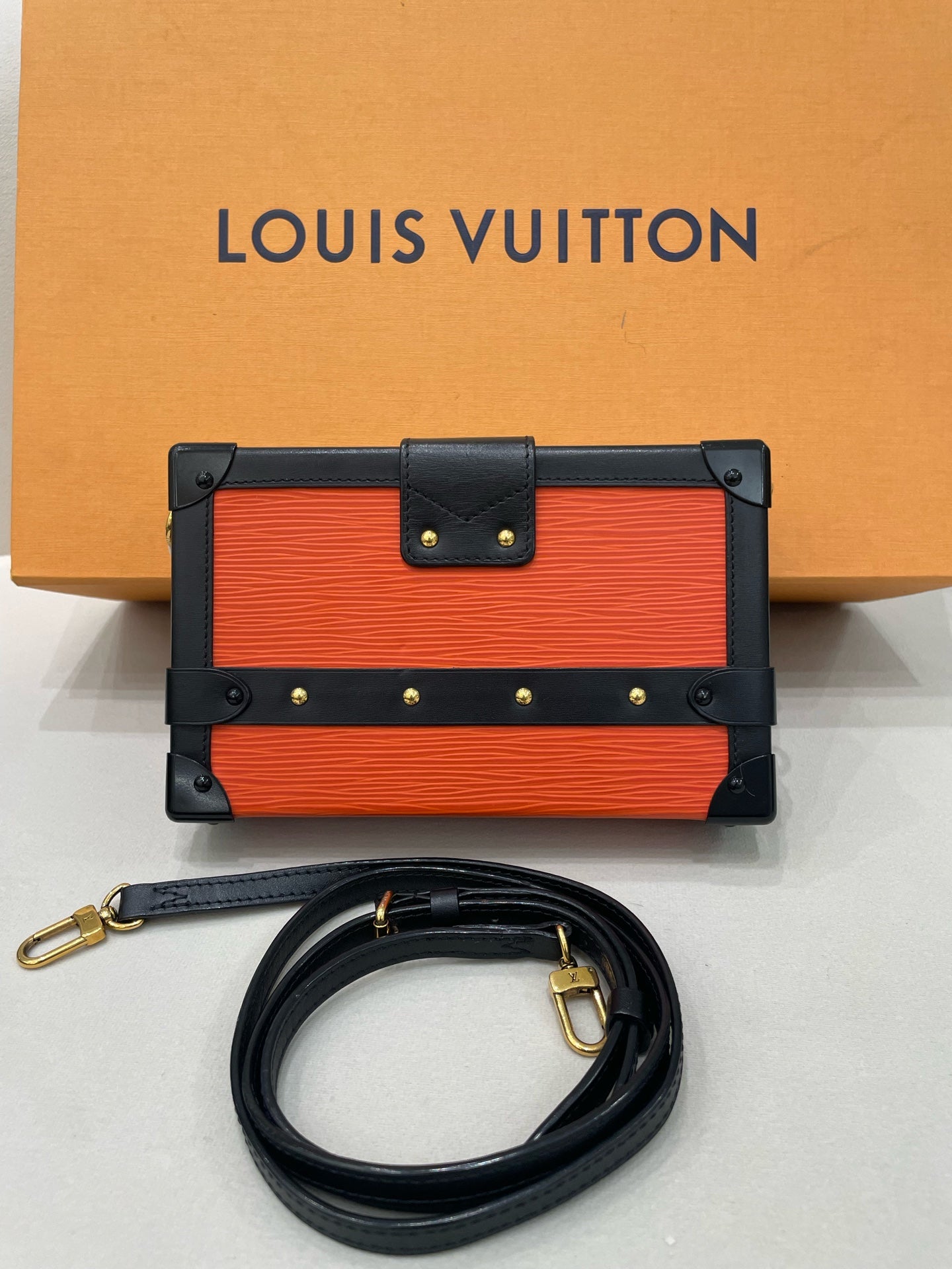 Louis Vuitton - Petite Malle Trunk Bag - Epi leather - Orange - (mini)