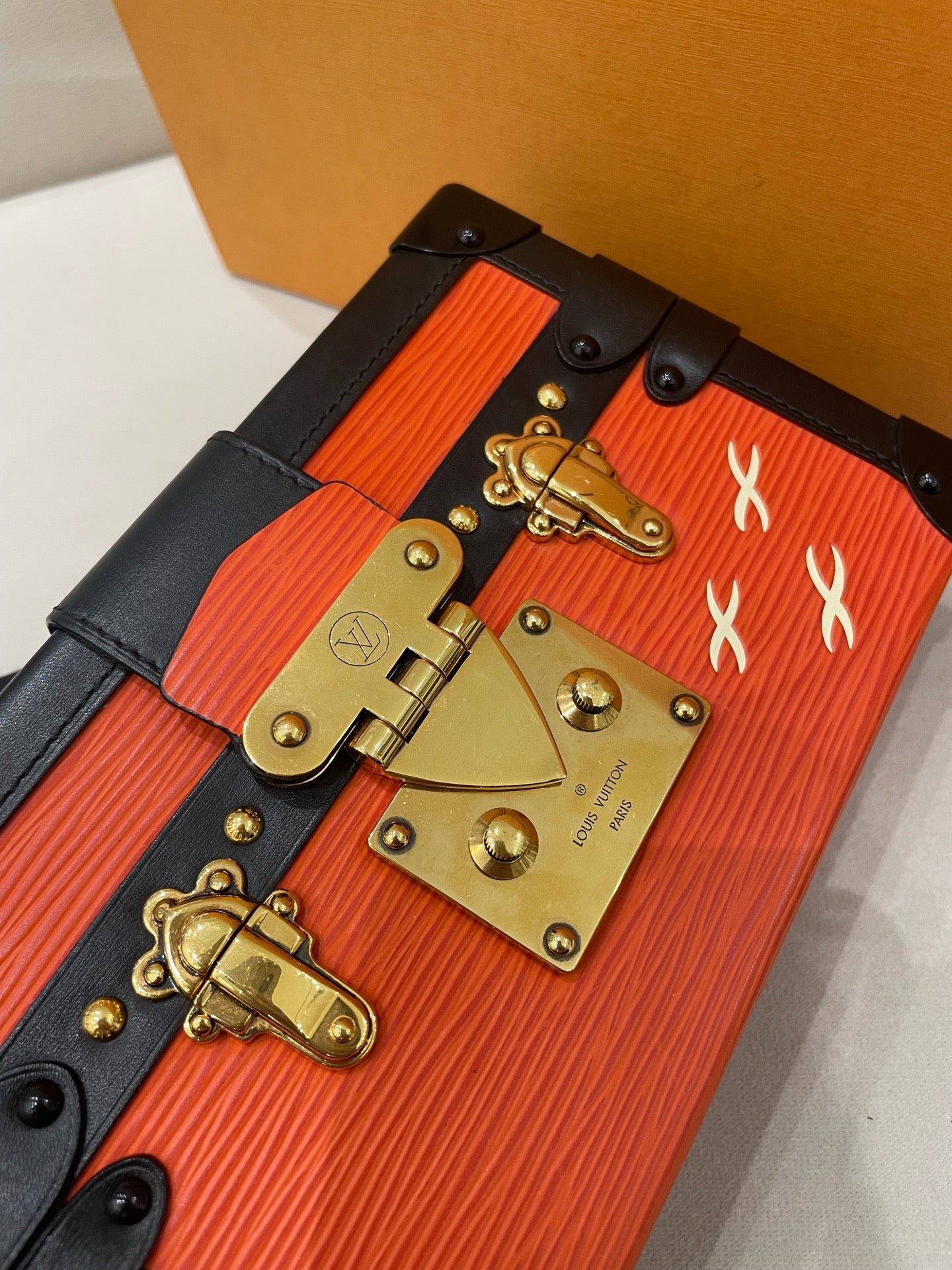 Louis Vuitton - Petite Malle Trunk Bag - Epi leather - Orange - (mini)