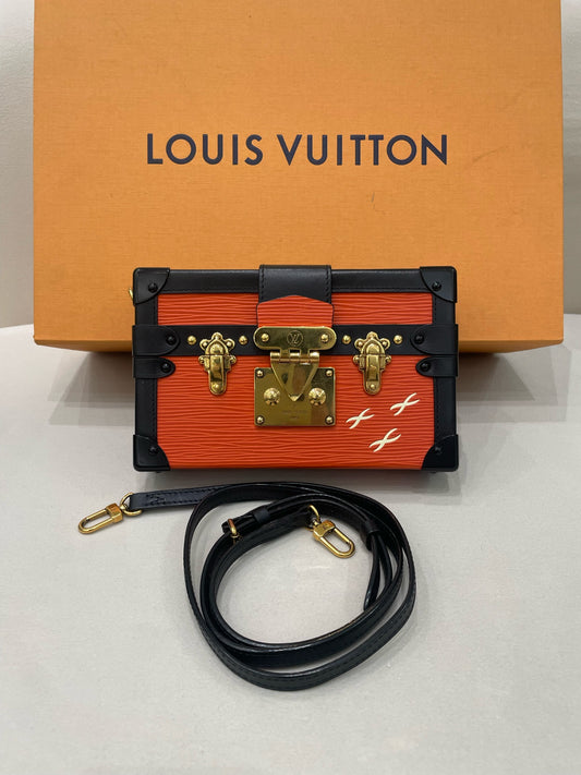 Louis Vuitton - Petite Malle Trunk Bag - Epi leather - Orange - (mini)